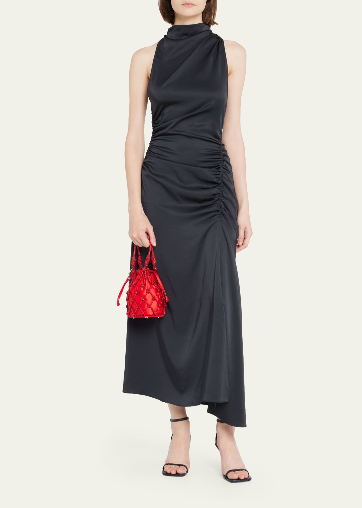 Judith Leiber Couture Sparkle Crystal Net Top-Handle Bag Image 5 of 5