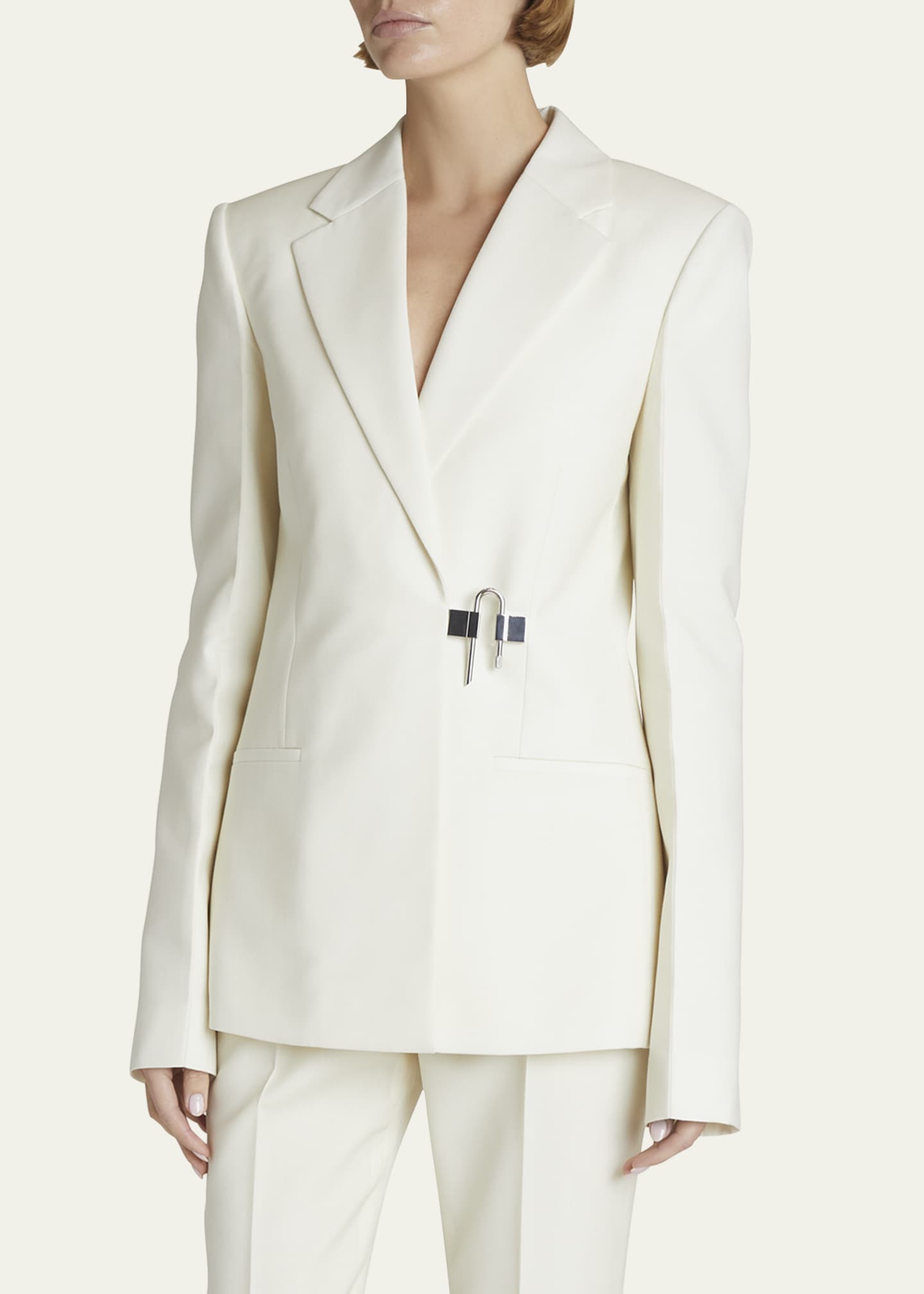 Givenchy U-lock Harness Wool-blend Suit Jacket