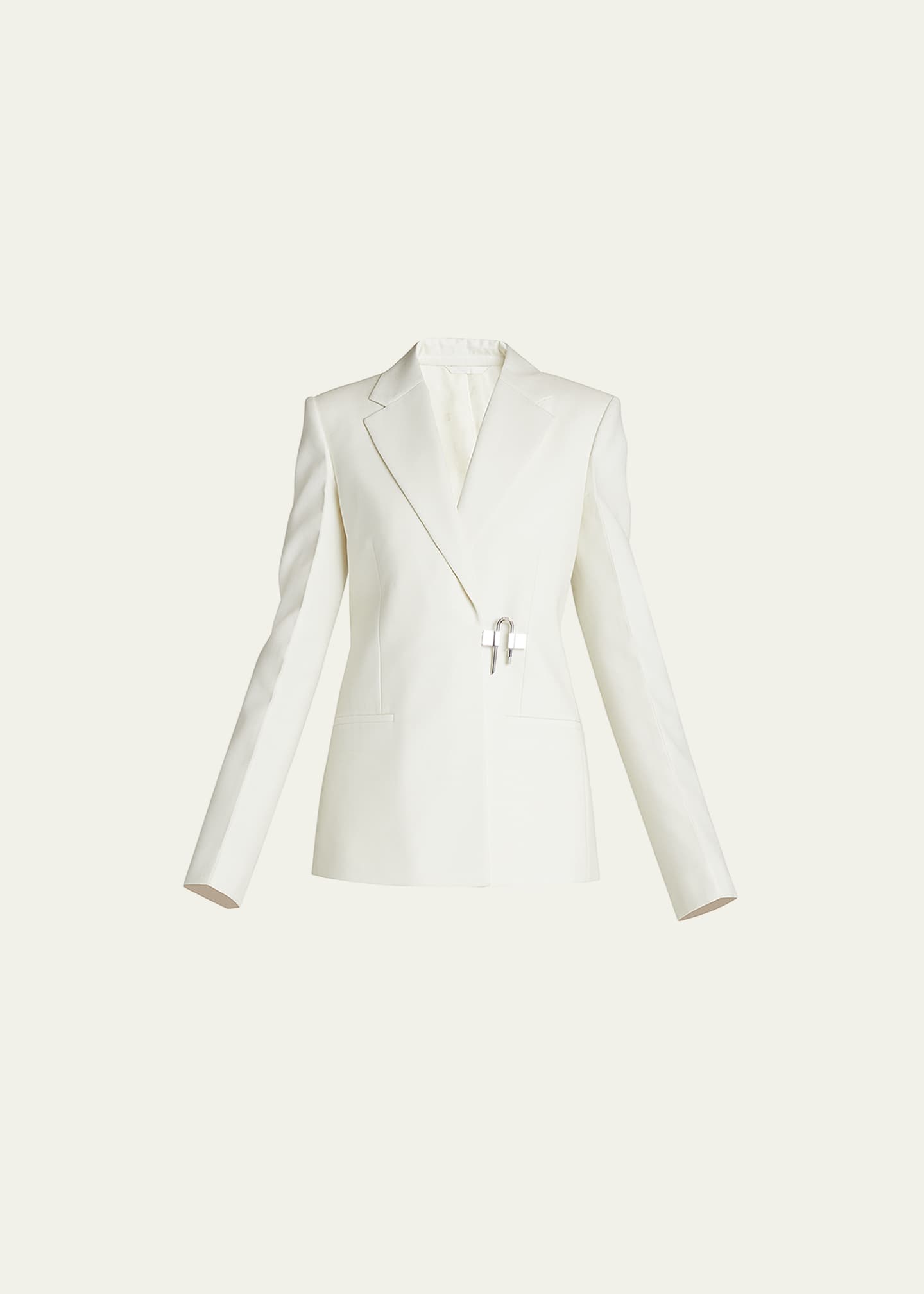 Givenchy SlimFit Wool Jacket with Ulock Bergdorf Goodman