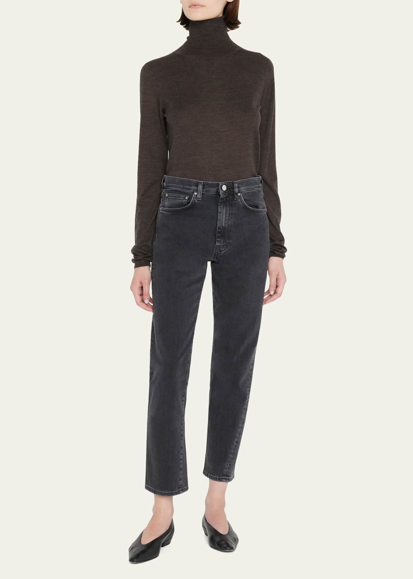Toteme Twisted Seam Denim Pants Image 2 of 2