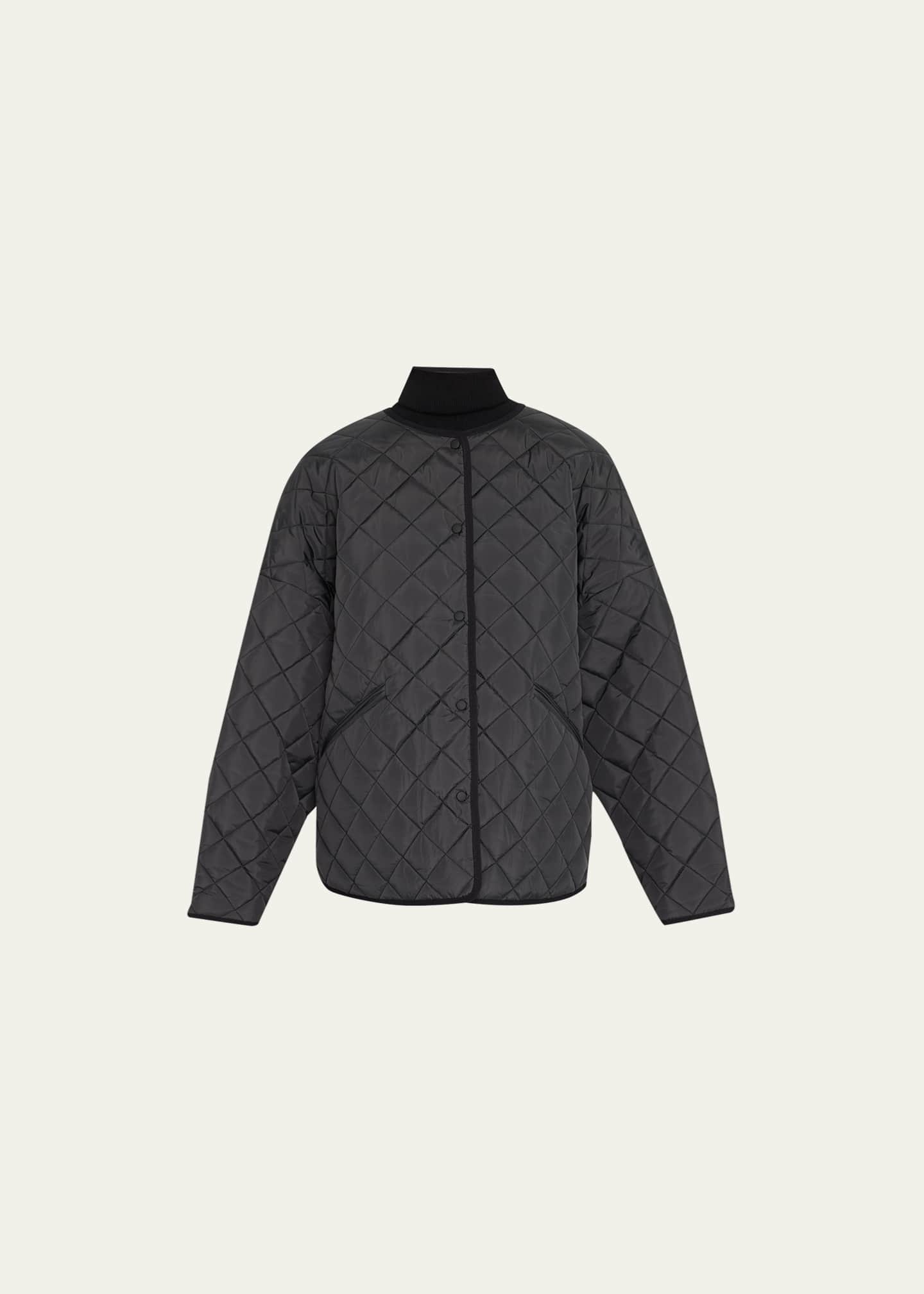Toteme Water-Resistant Quilted Oversize Jacket Image 1 of 5