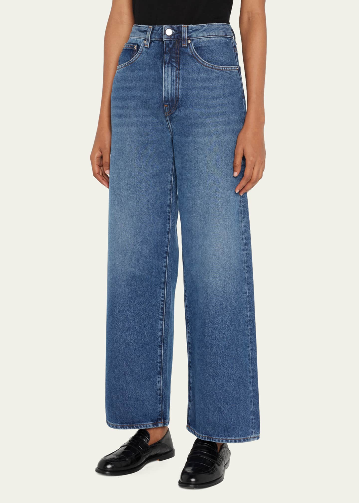 Toteme flare denim shop