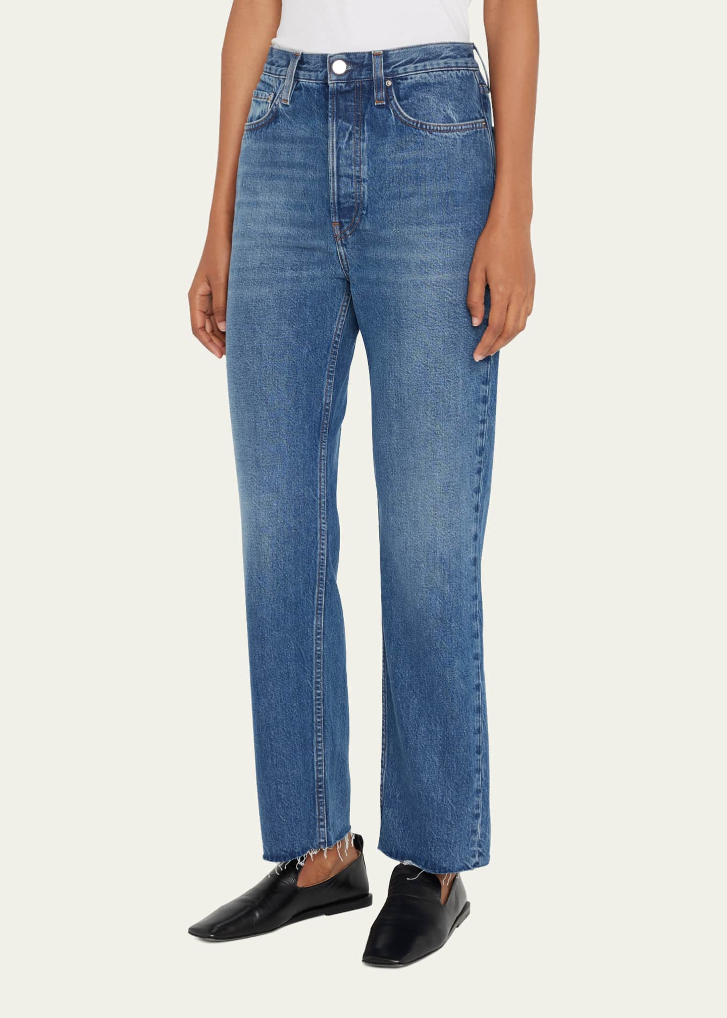 Toteme Classic Cut Denim Pants Bergdorf Goodman
