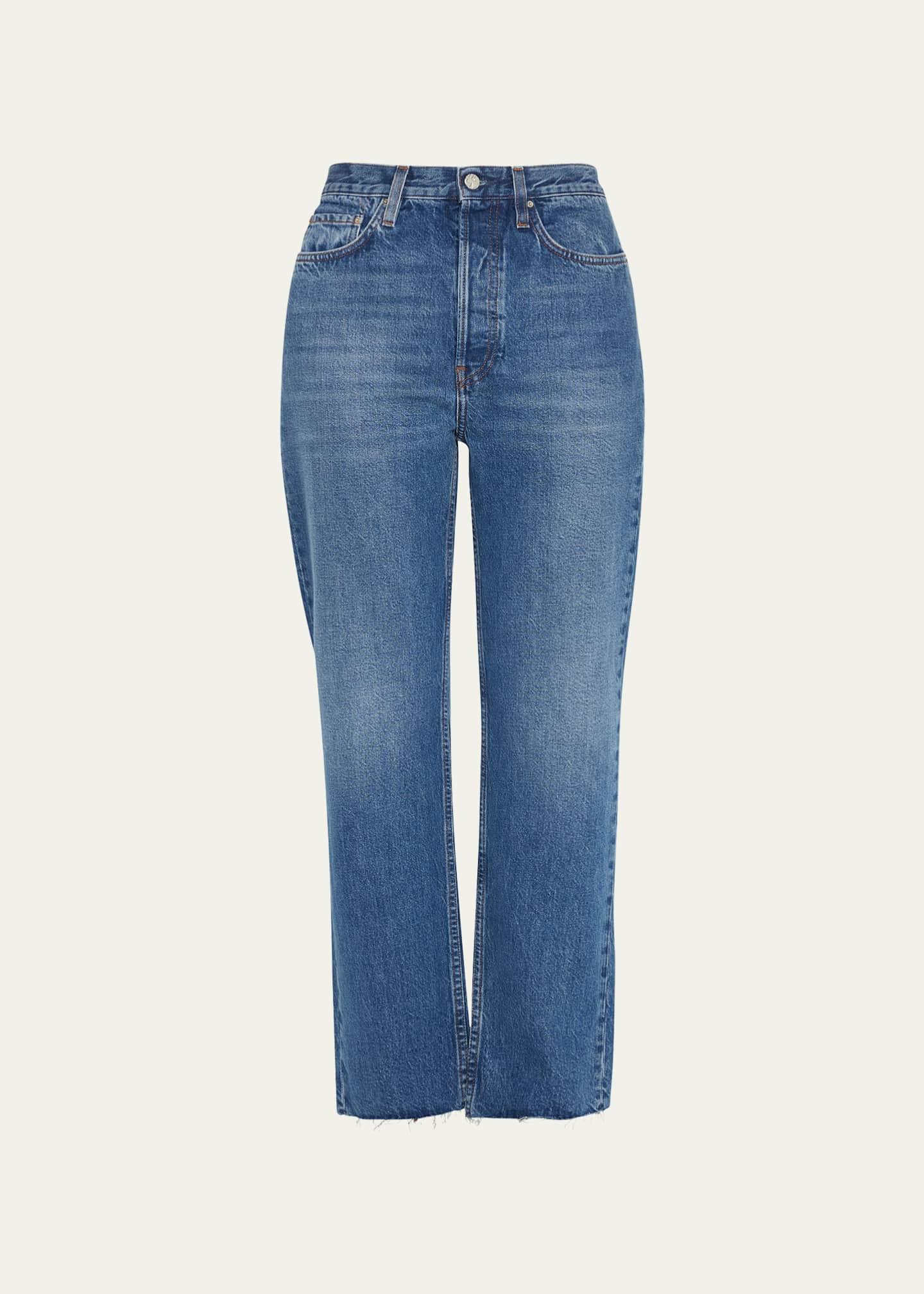 Toteme Classic Cut Denim Pants - Bergdorf Goodman Toteme Classic Cut Denim Pants - Bergdorf Goodman