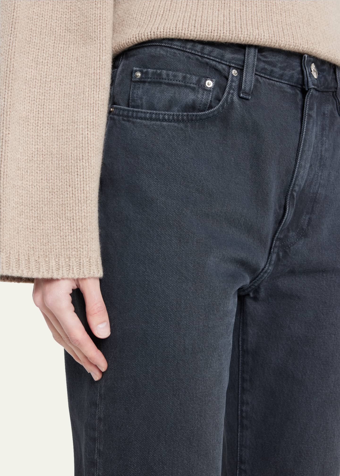 Selskab udløb Bebrejde Toteme Regular Fit Ankle Hem Jeans - Bergdorf Goodman
