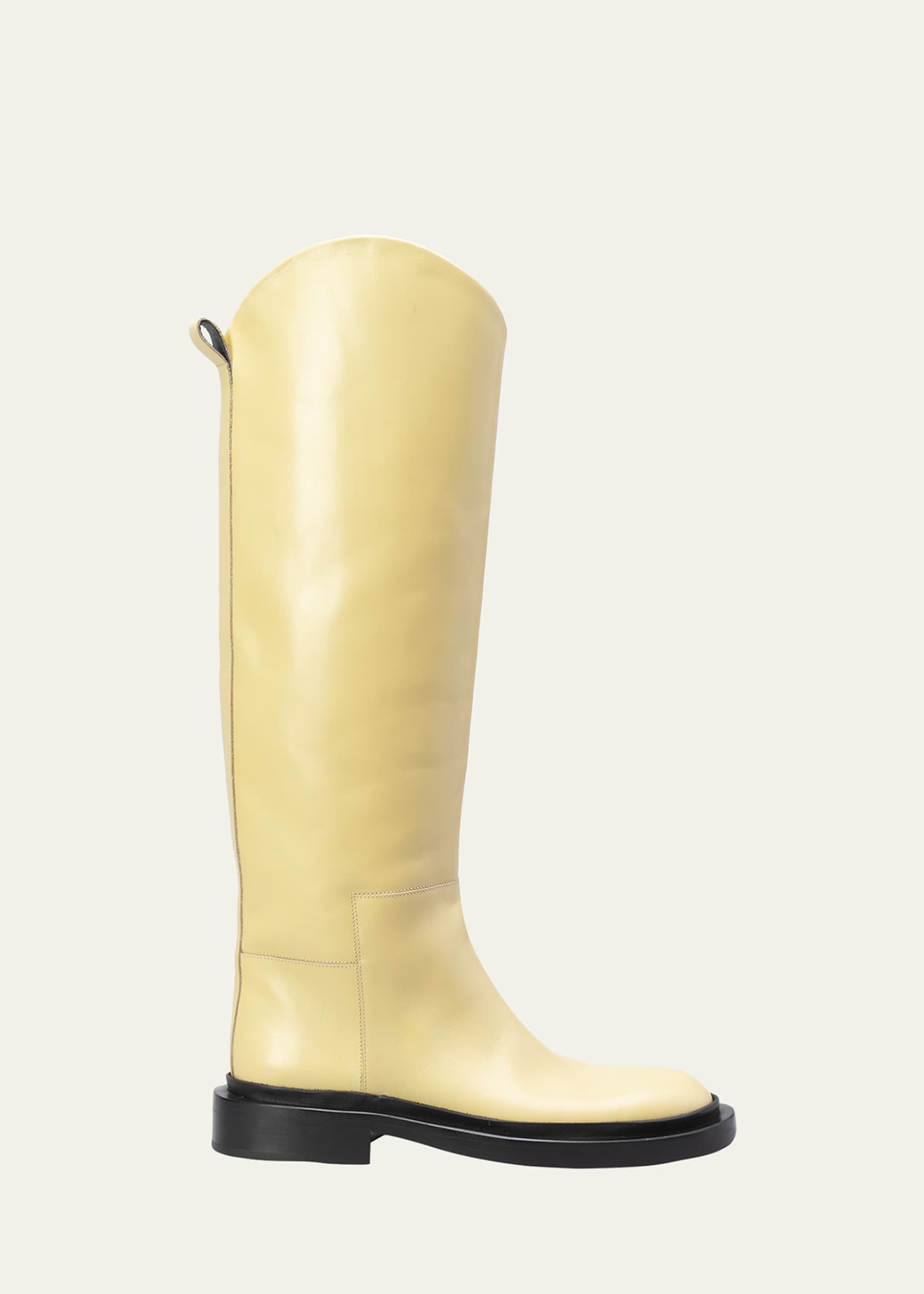 Jil Sander Royal Calfskin Tall Boots - Bergdorf Goodman