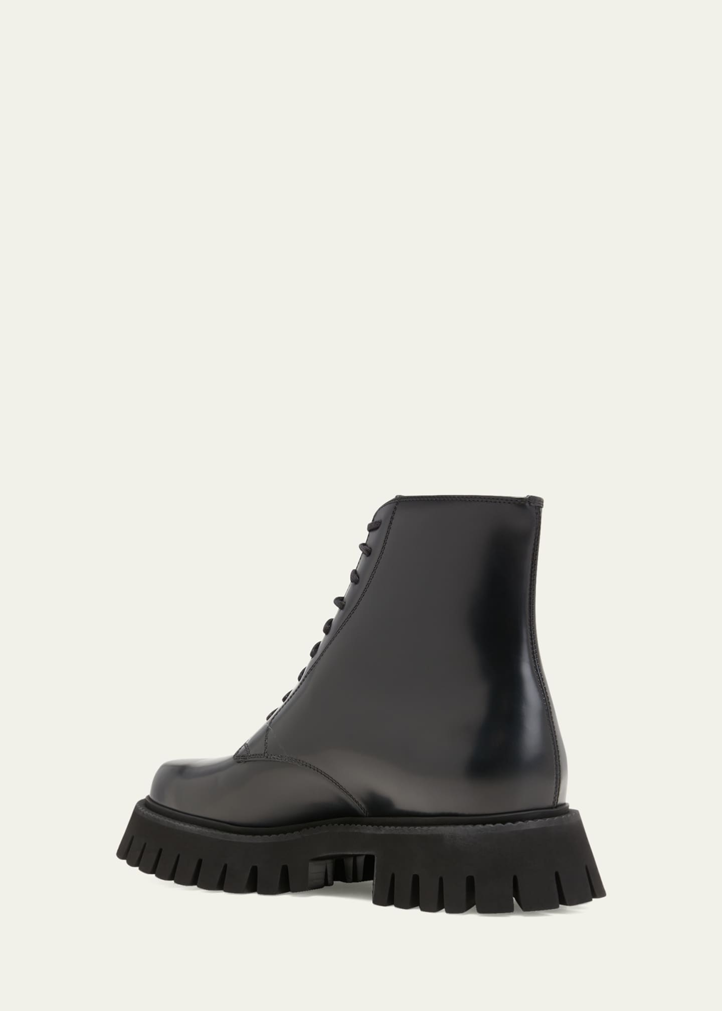 Trip lug sole combat boot gucci sales