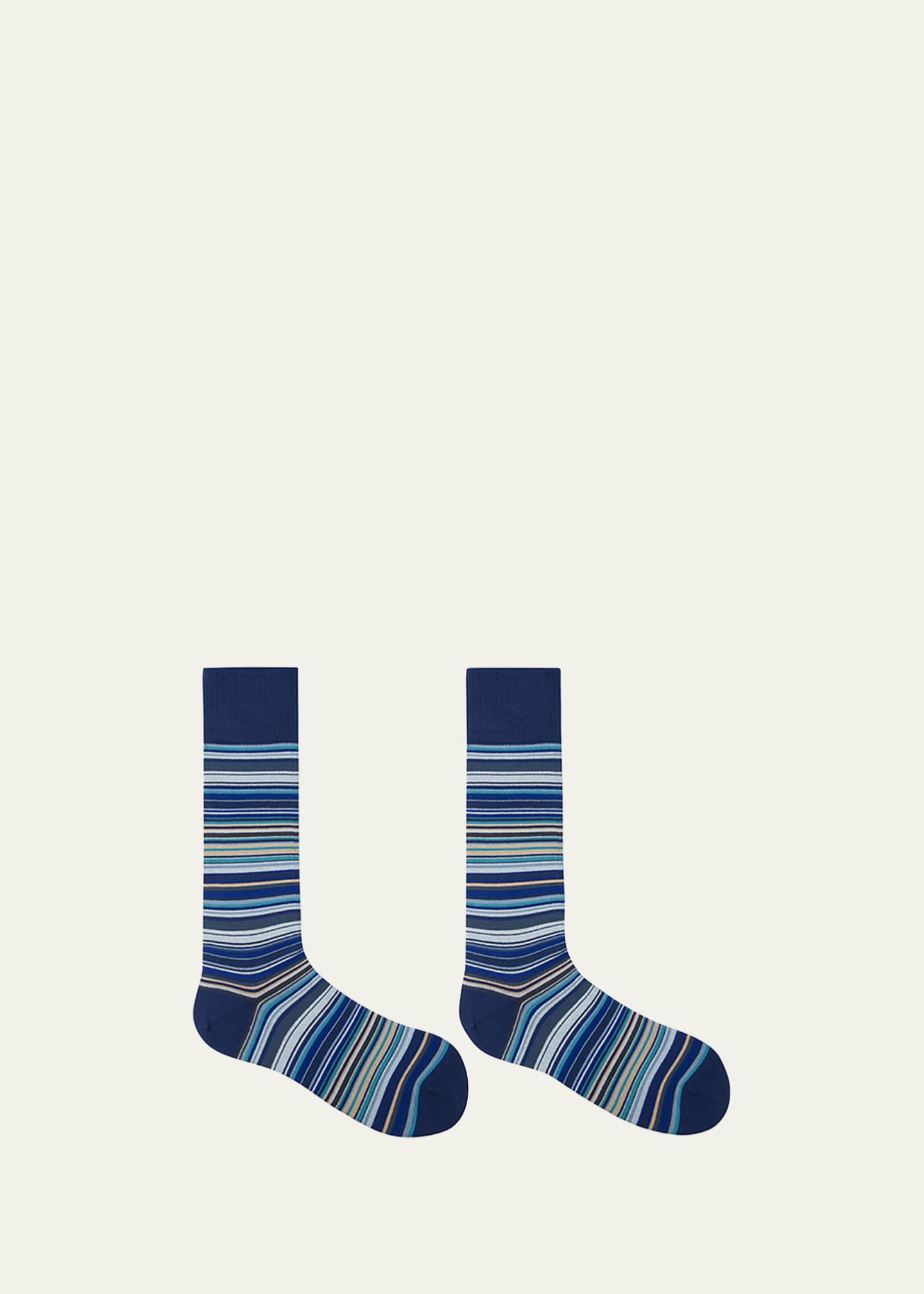 Paul Smith Men's Multi-Stripe Socks Image 2 of 2