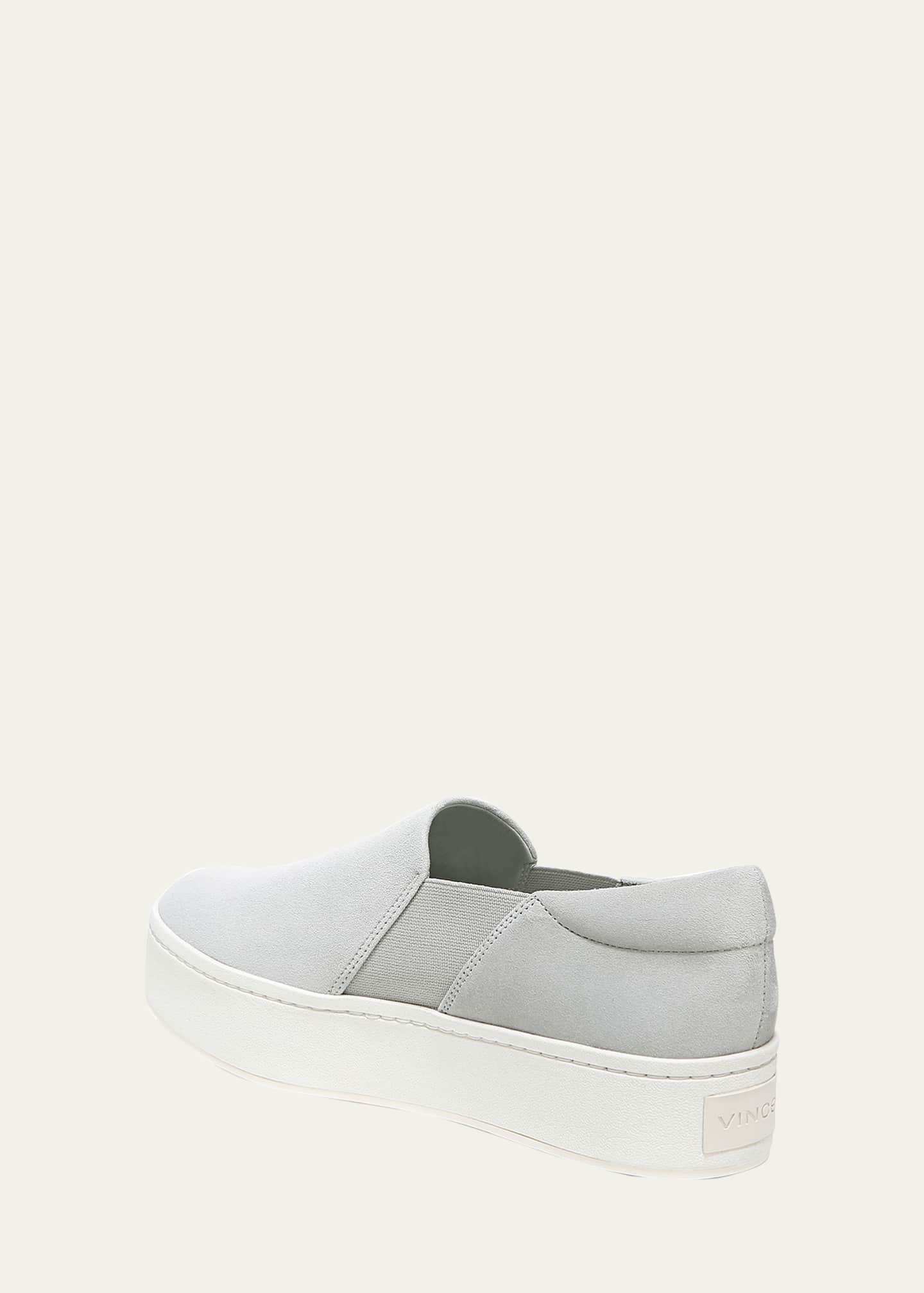 Vince Warren Flatform Suede Sneakers - Bergdorf Goodman