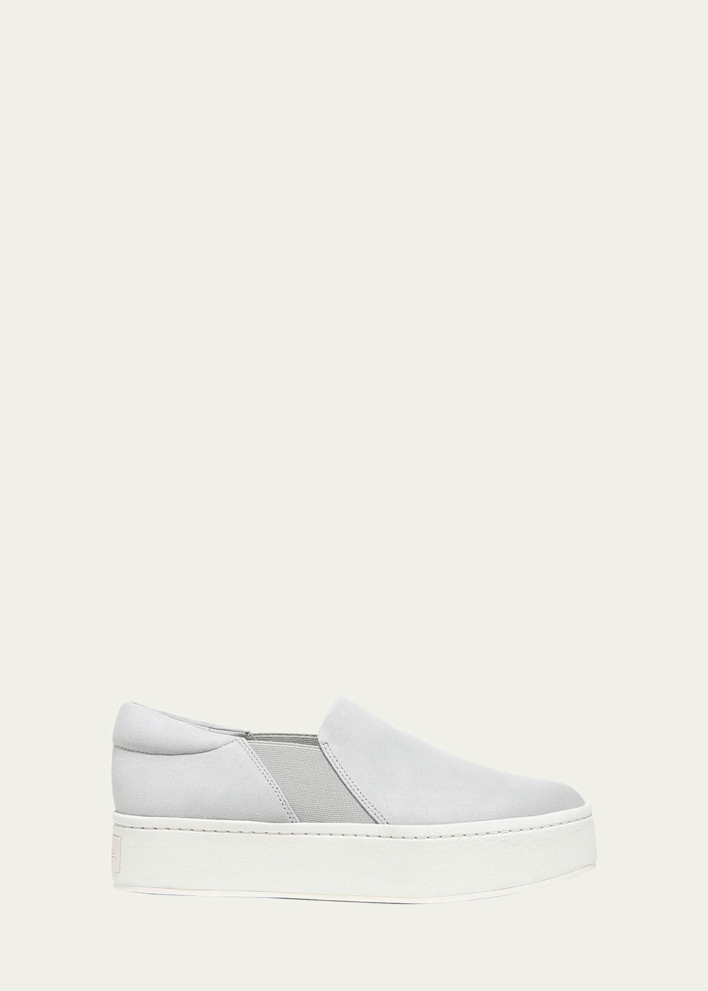 Vince Warren Flatform Suede Sneakers - Bergdorf Goodman