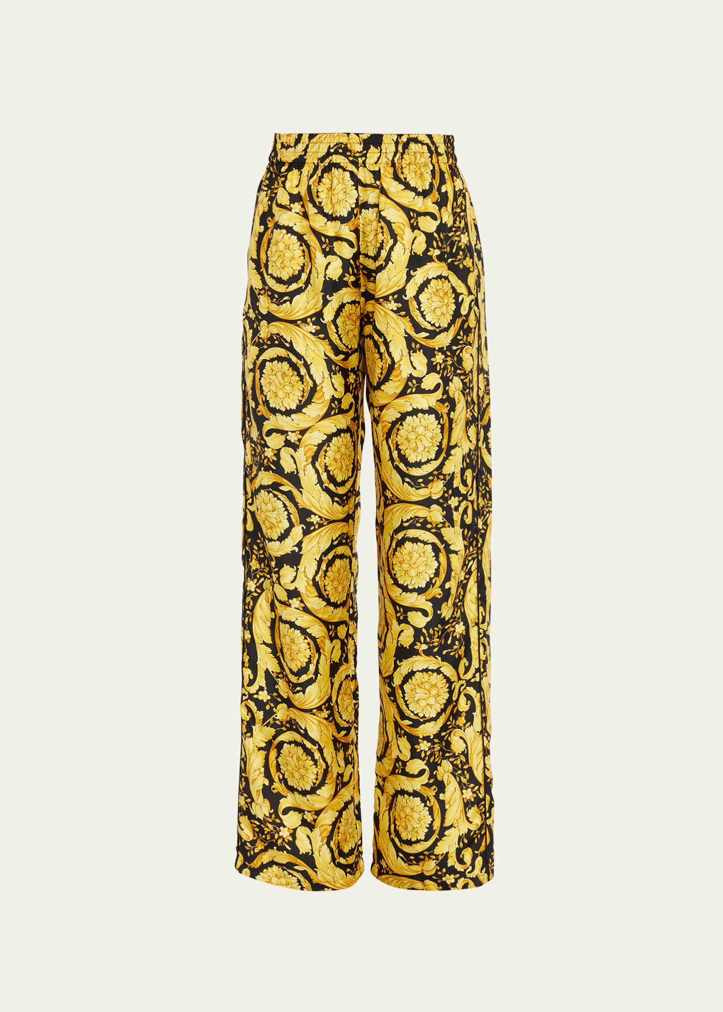 Pajama pants silk shop