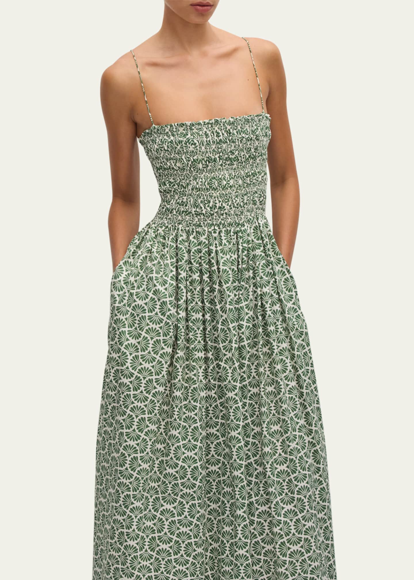 Matteau Shirred Bodice Maxi Dress Image 2 of 5