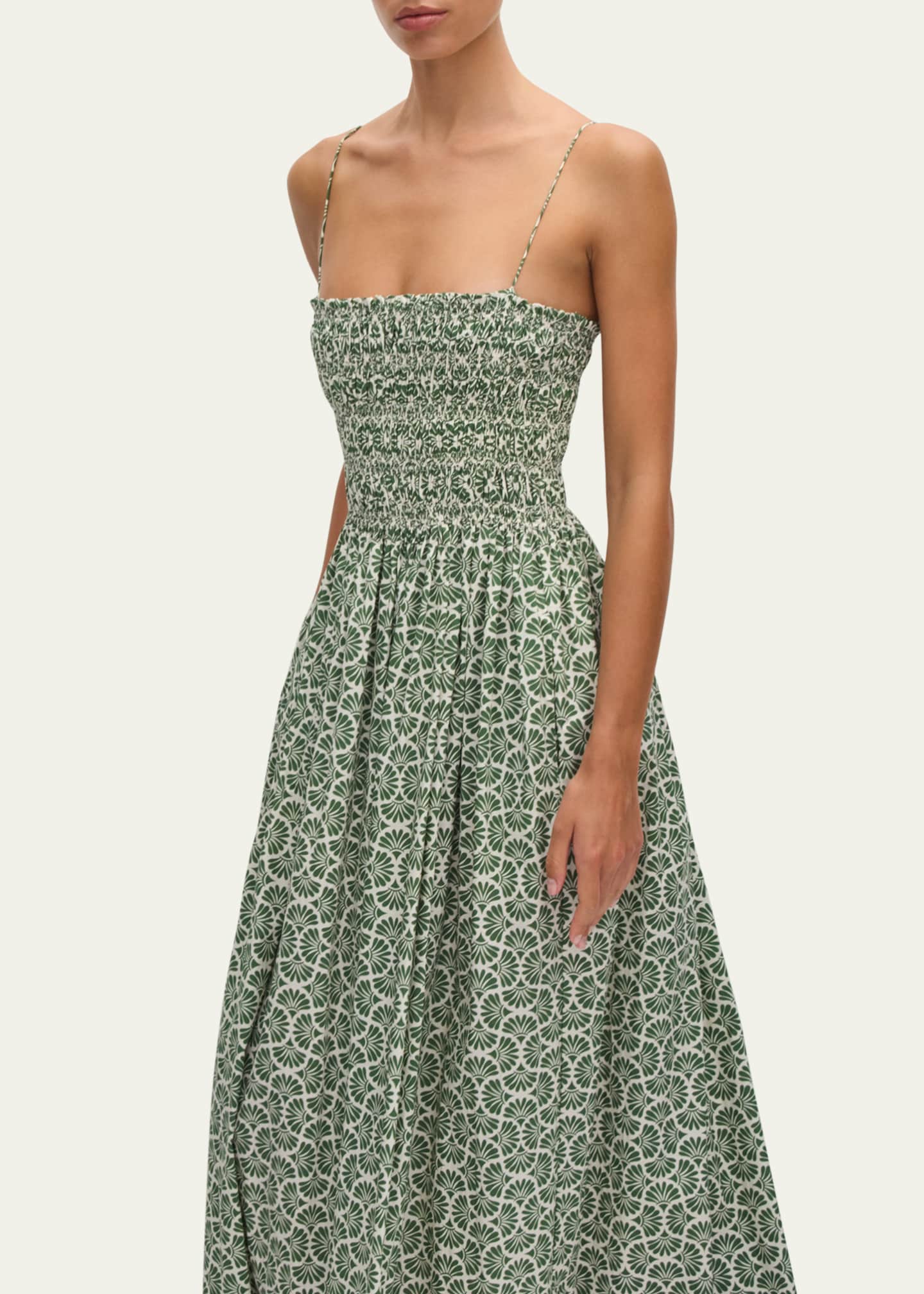 Matteau Shirred Bodice Maxi Dress Image 4 of 5