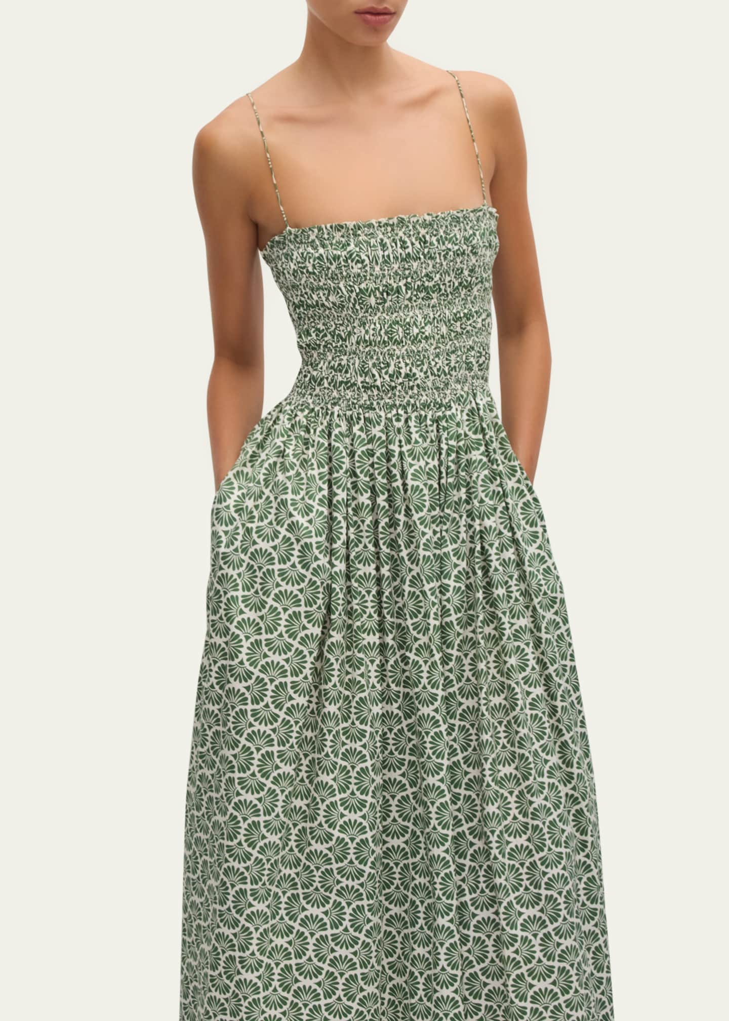 Matteau Shirred Bodice Maxi Dress Image 5 of 5