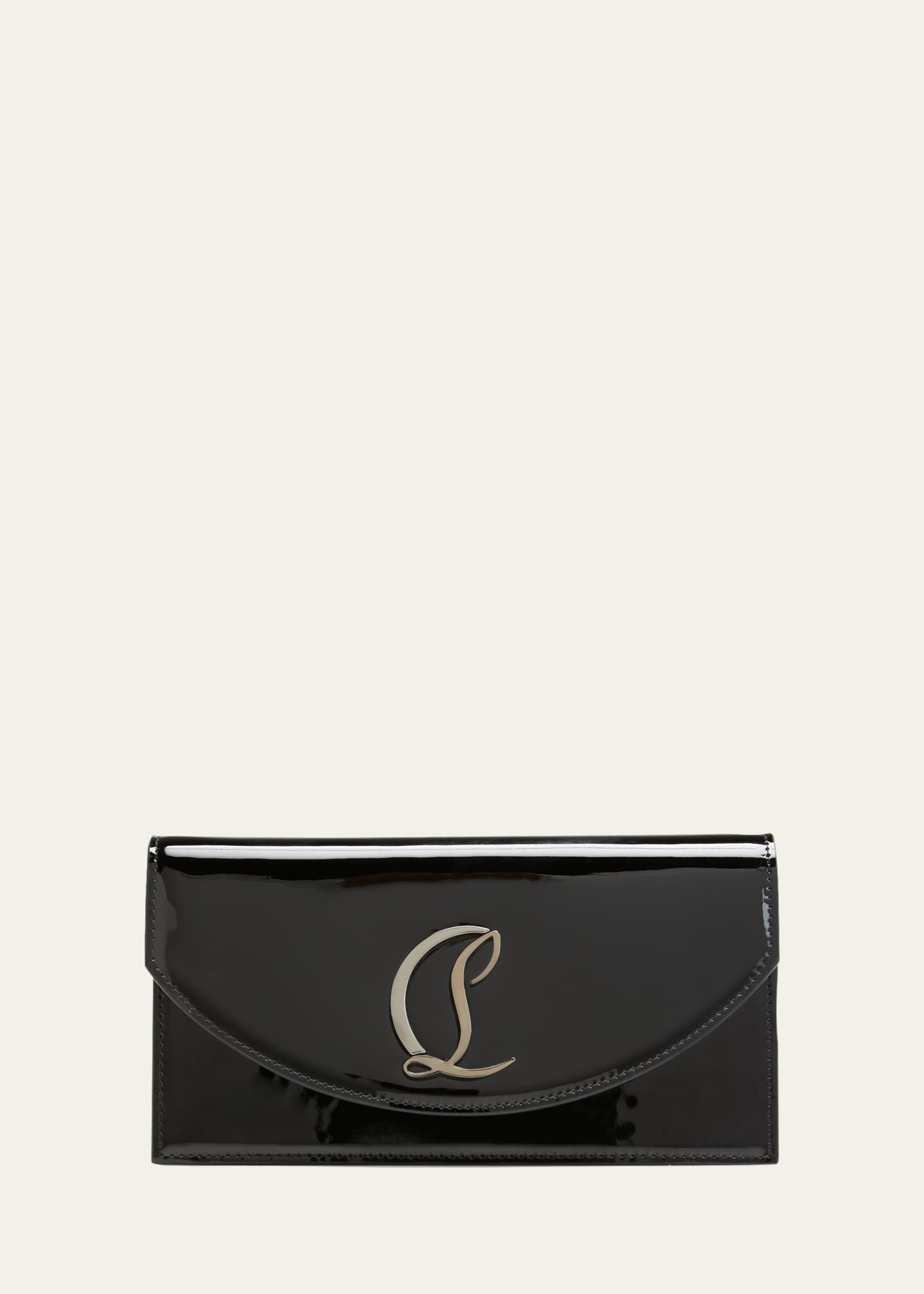 Loubi54 Chain Leather Clutch
