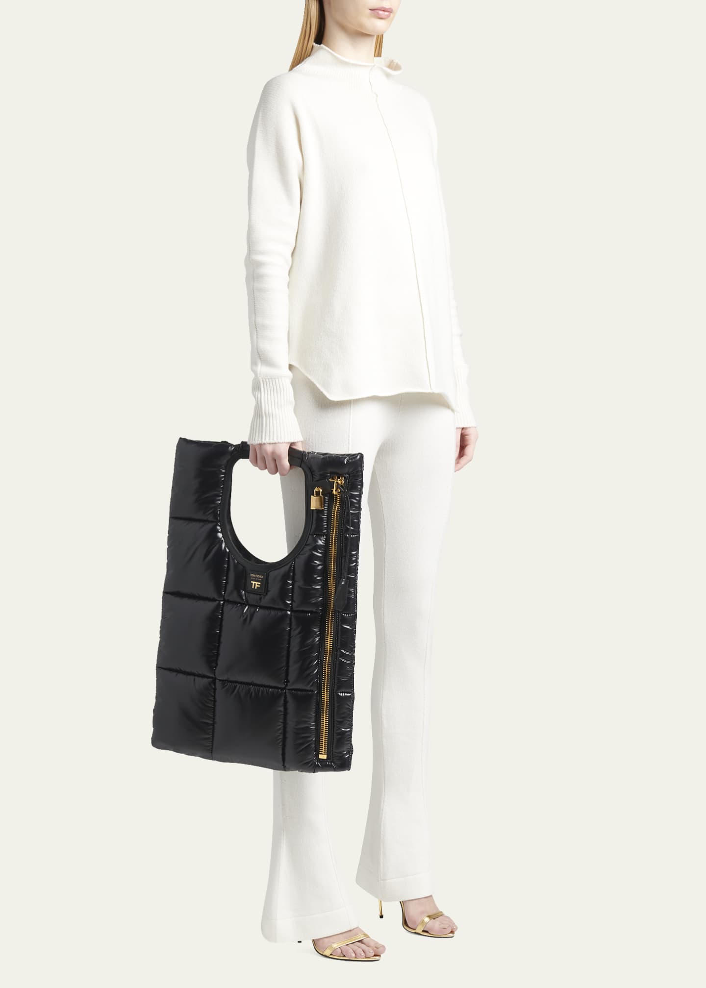TOM FORD Alix Quilted Nylon Shoulder Bag Bergdorf Goodman