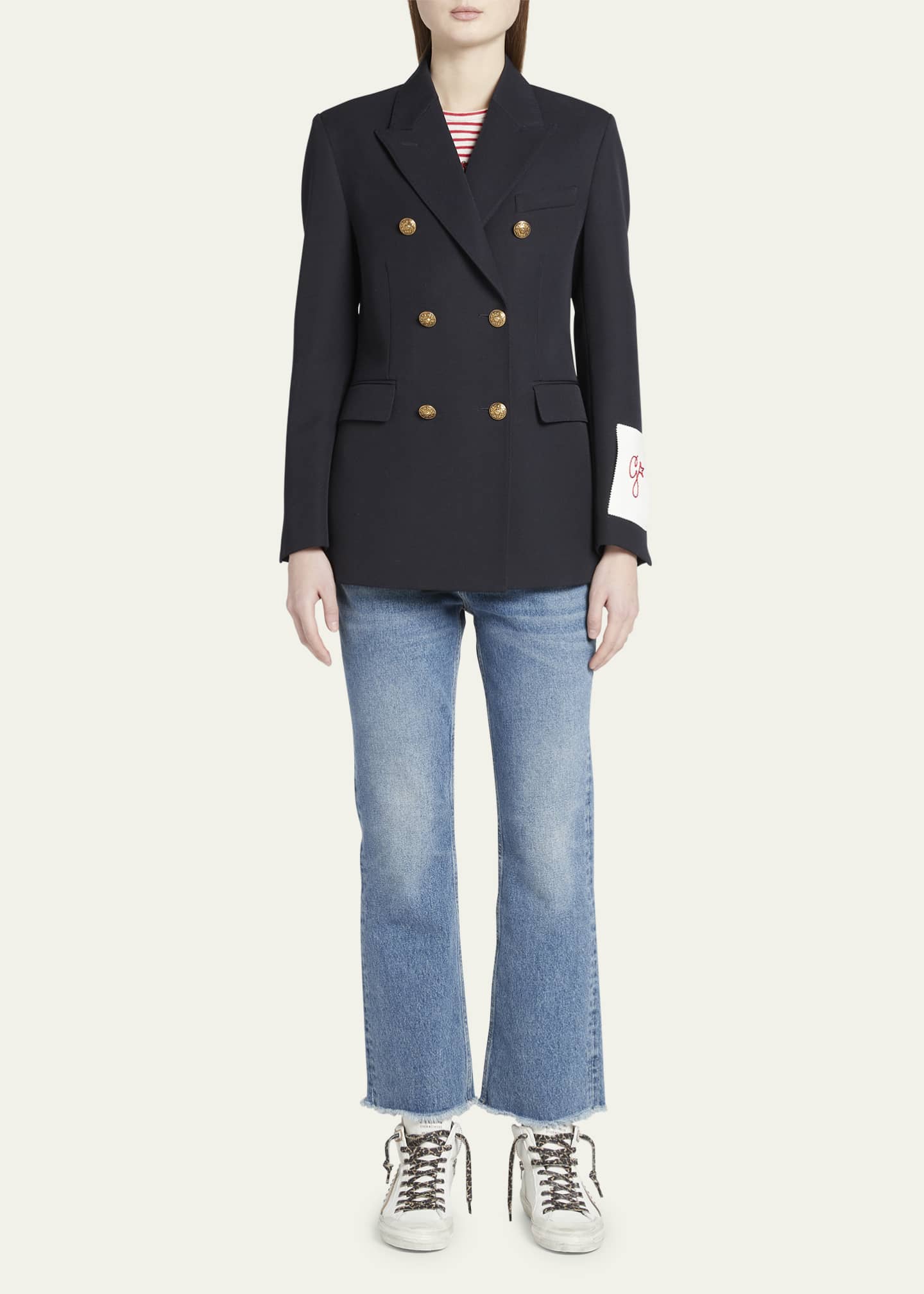 Golden Goose Double-Breasted Blazer Image 2 of 5