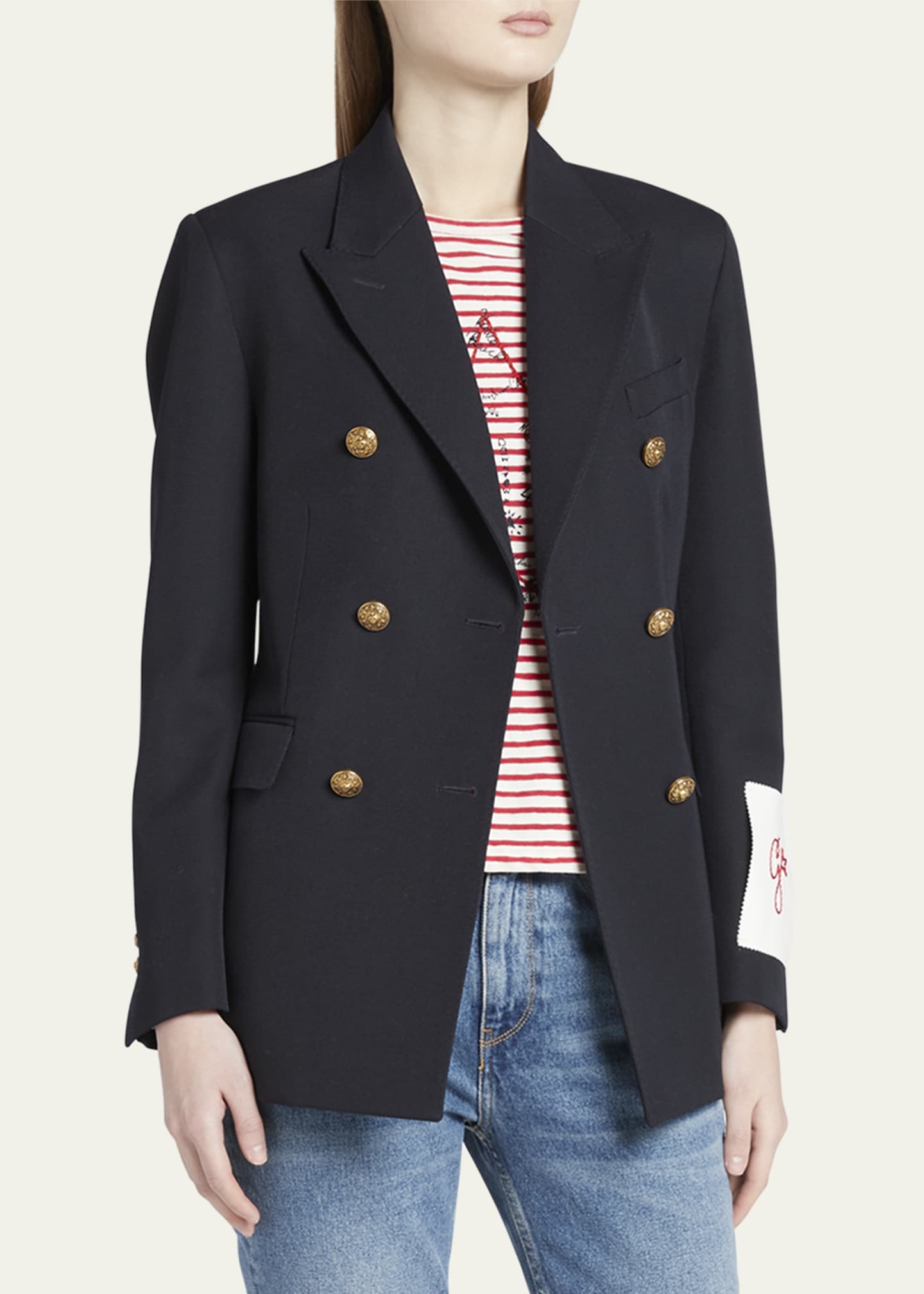 Golden Goose Double-Breasted Blazer Image 4 of 5