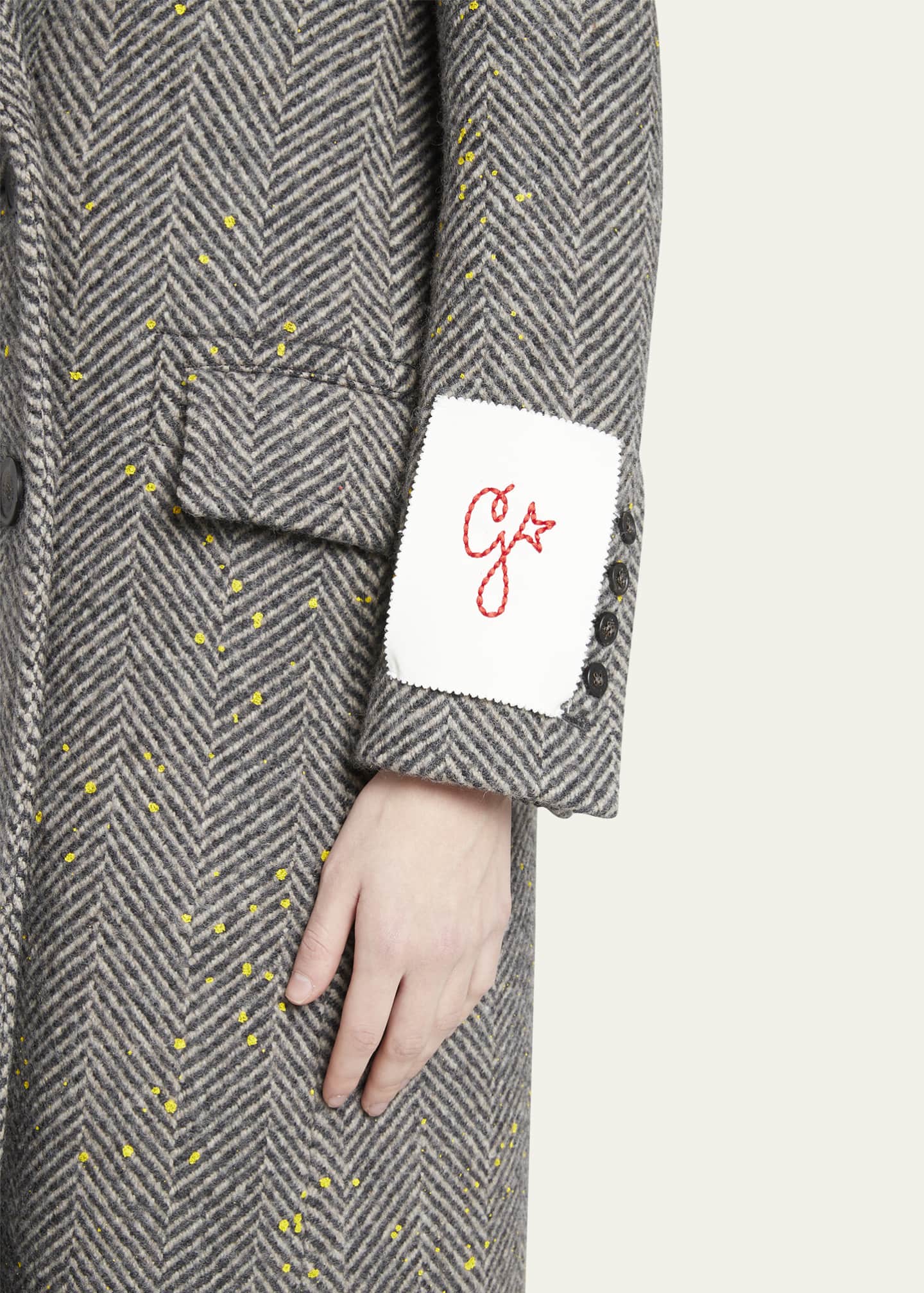 Golden goose trench coat top