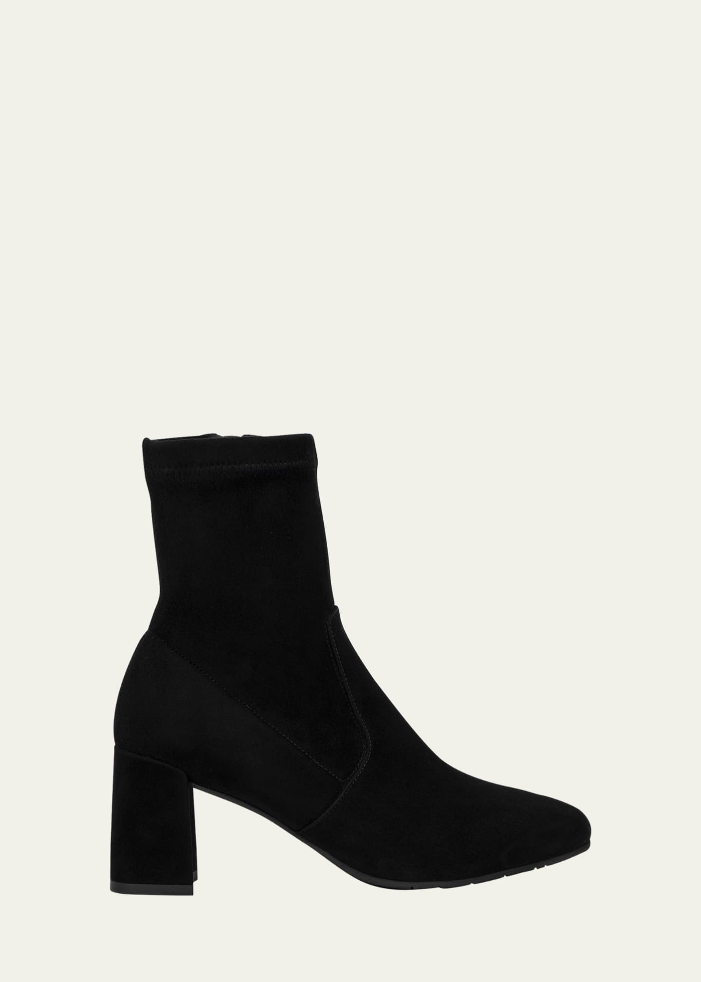 Aquatalia Drusilla Stretch Suede Booties - Bergdorf Goodman