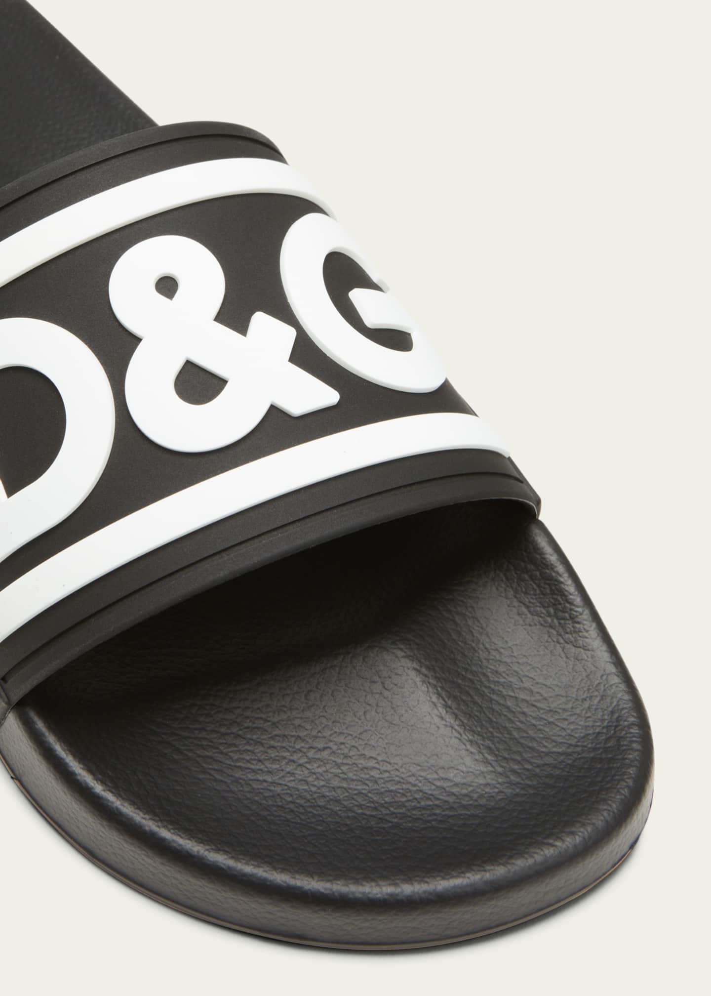 mens dolce and gabbana slides