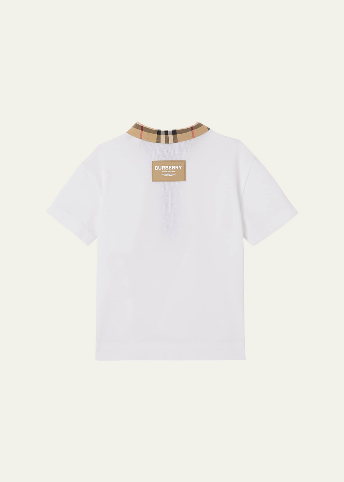 Burberry polo shirt kids grey store