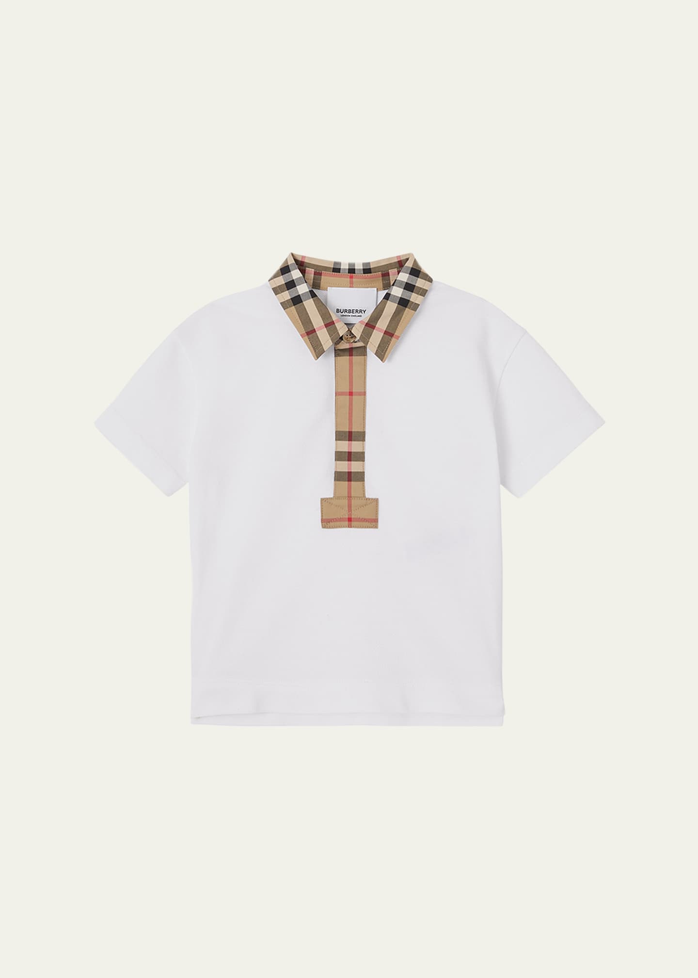 Toddler boy burberry shirt hot sale