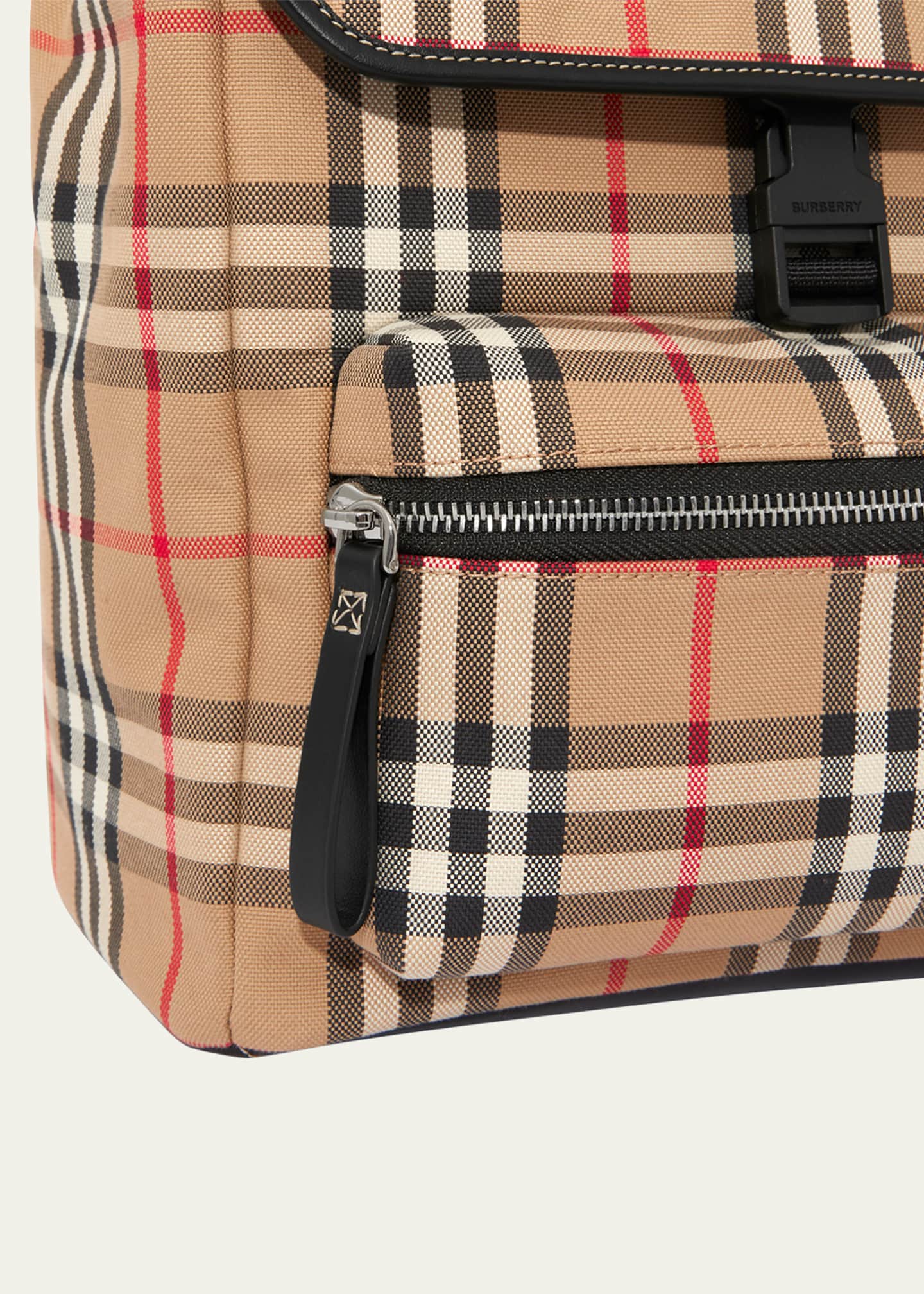 Burberry vintage check best sale backpack