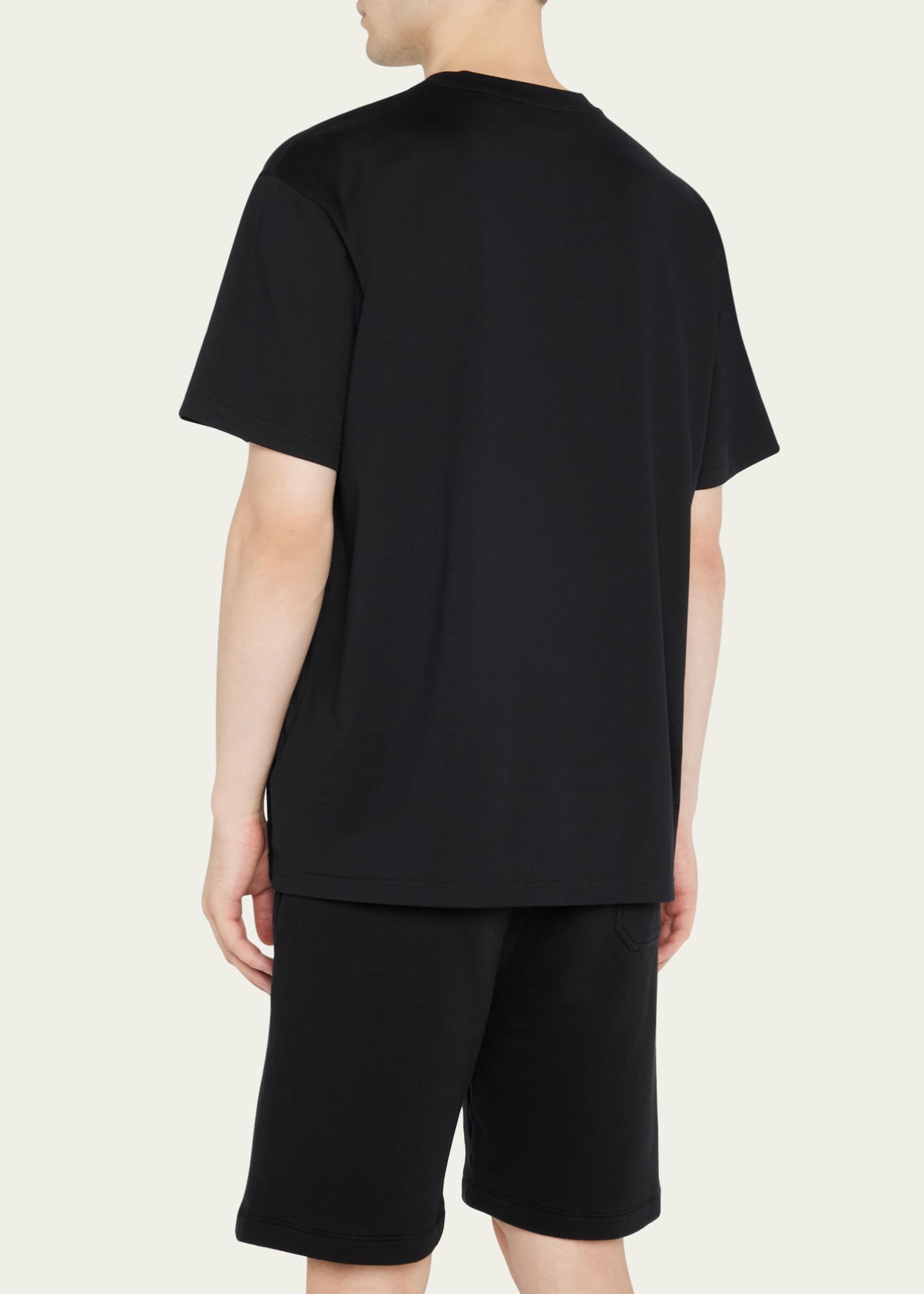Burberry mens shoulder patch tee clearance