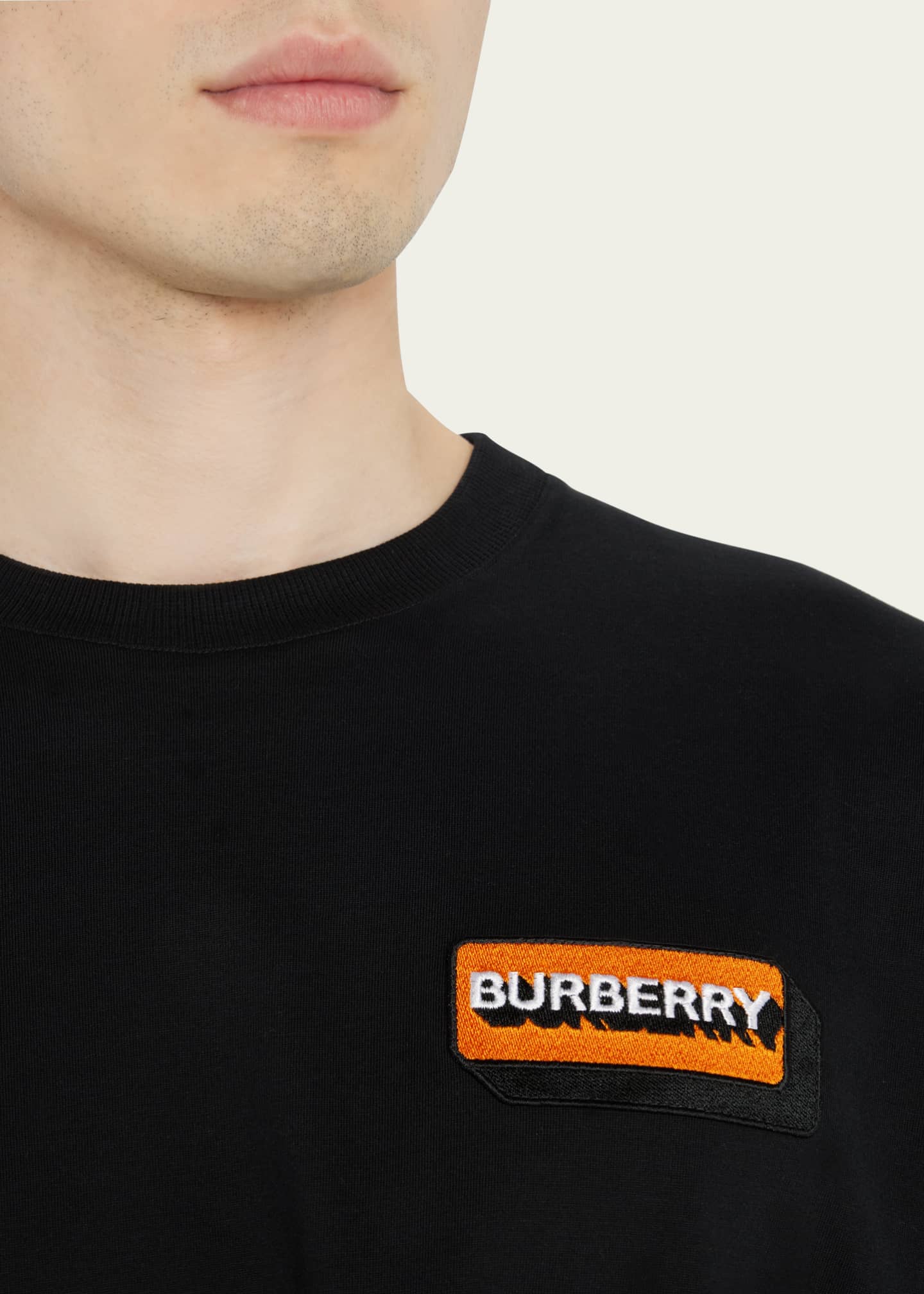 Burberry patch t shirt on sale