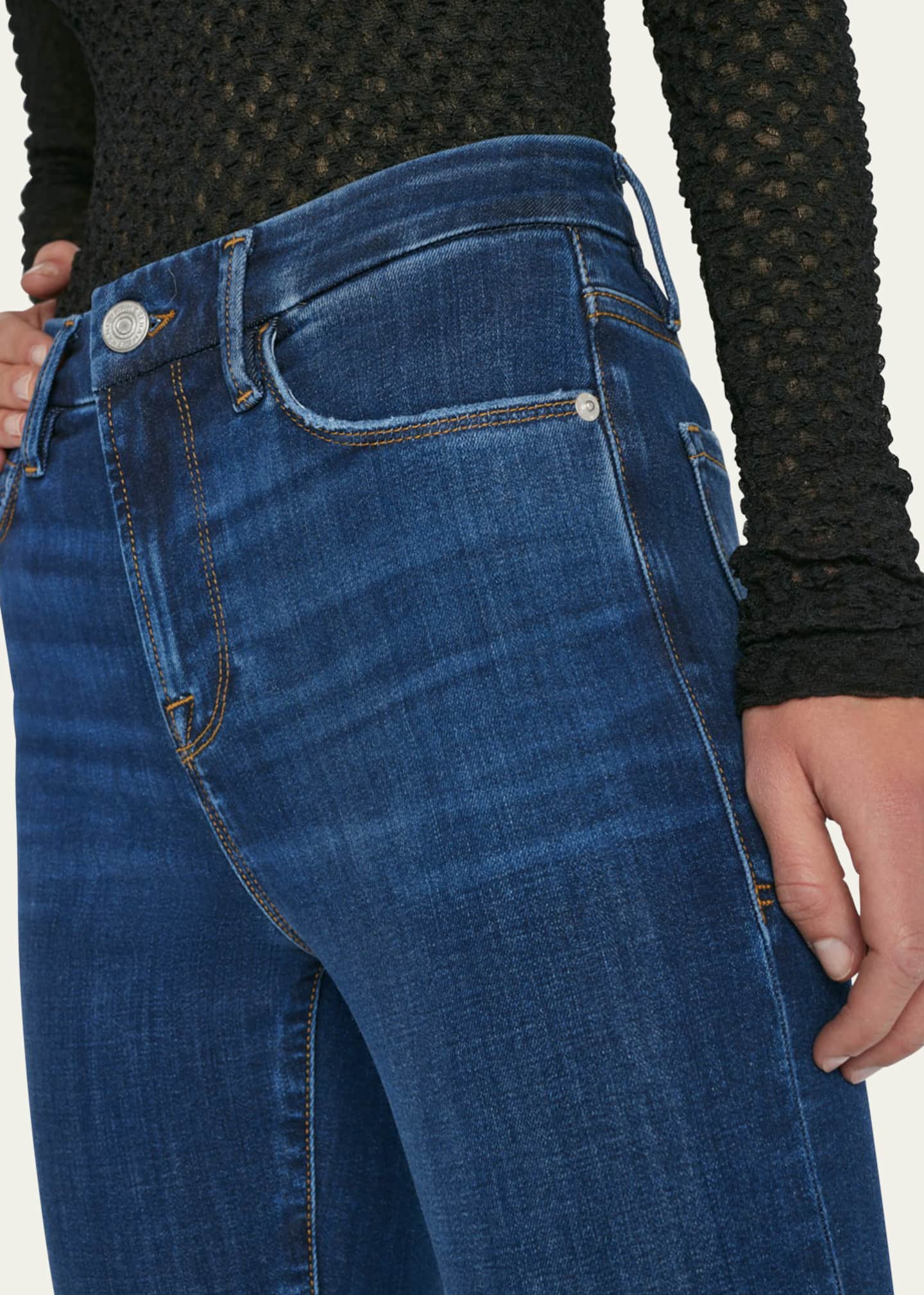 FRAME Le Crop Mini Bootcut Jeans - Bergdorf Goodman