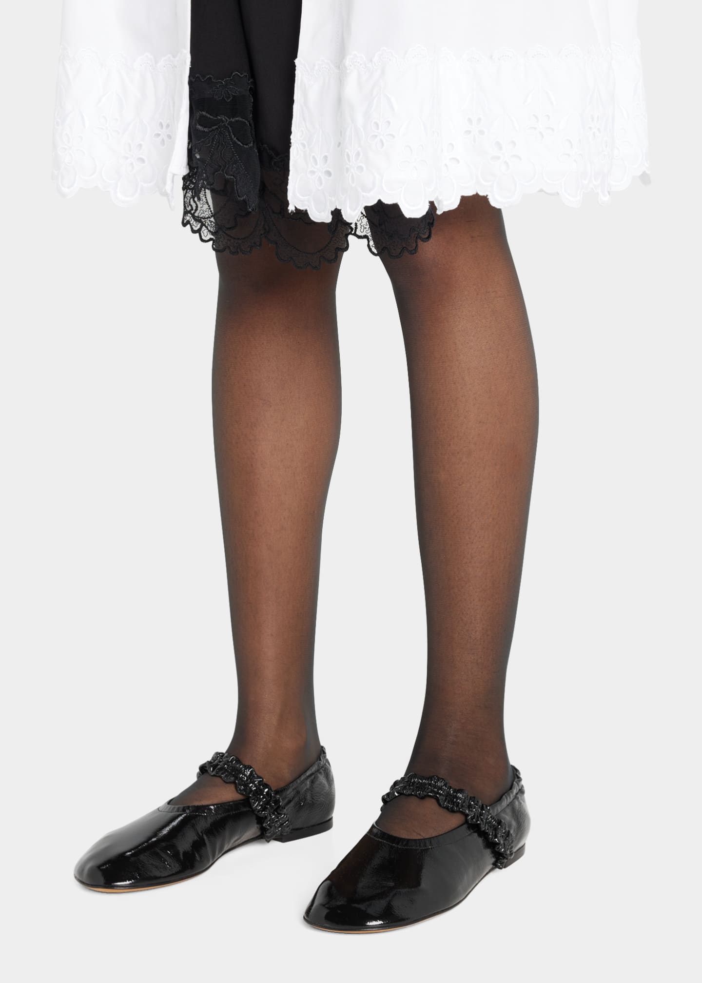 stretchy ballerina flats
