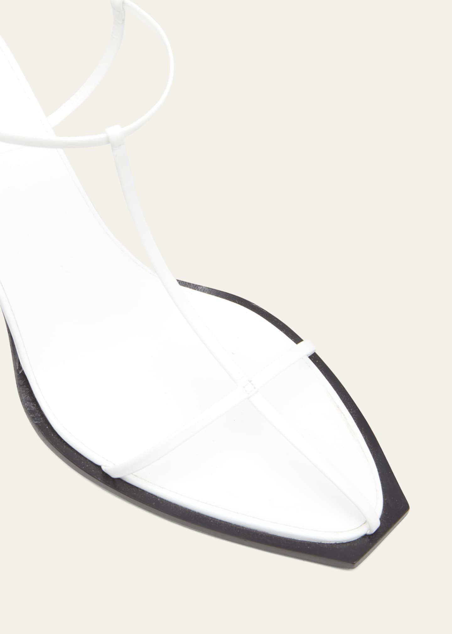 udtale Potentiel Bedstefar THE ROW 80mm Leather T-Strap Sandals - Bergdorf Goodman