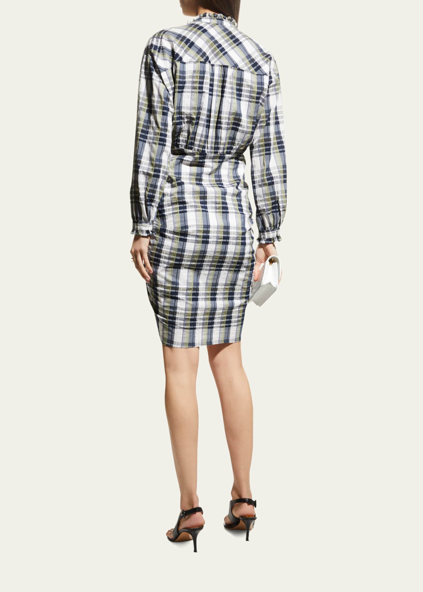 Veronica beard plaid dress hotsell