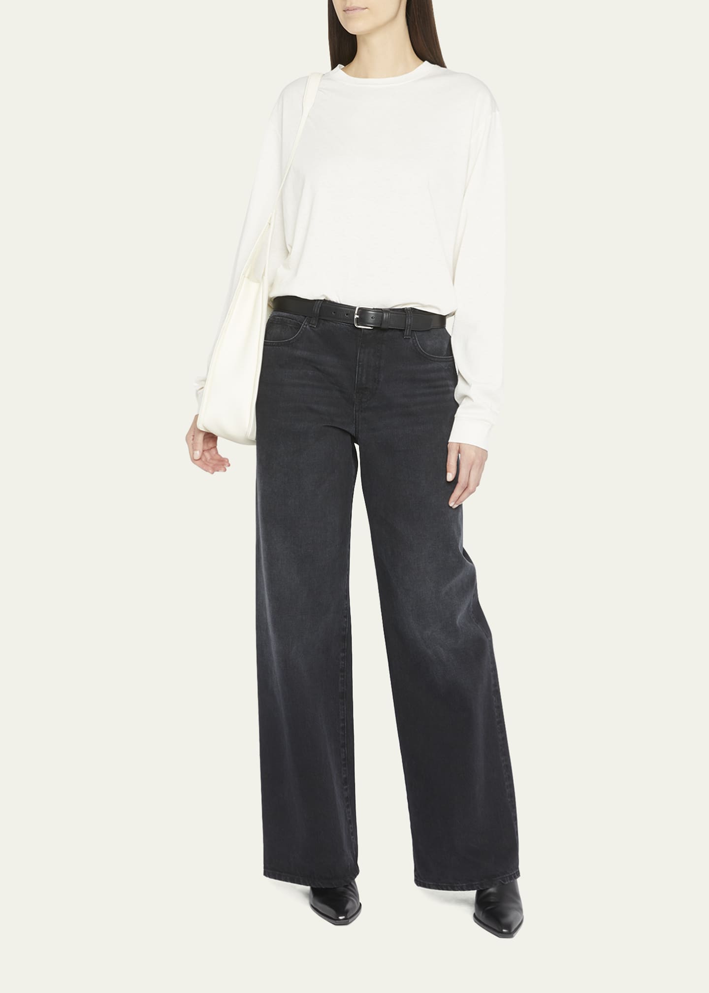 THE ROW Eglitta Wide-Leg Jeans - Bergdorf Goodman