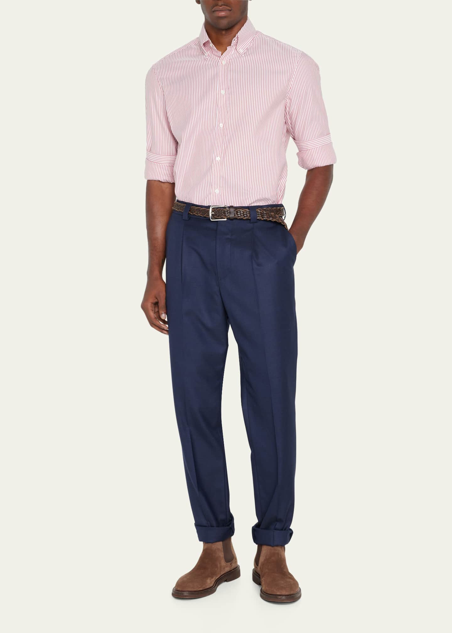 Mens wool dress pants pleated new arrivals