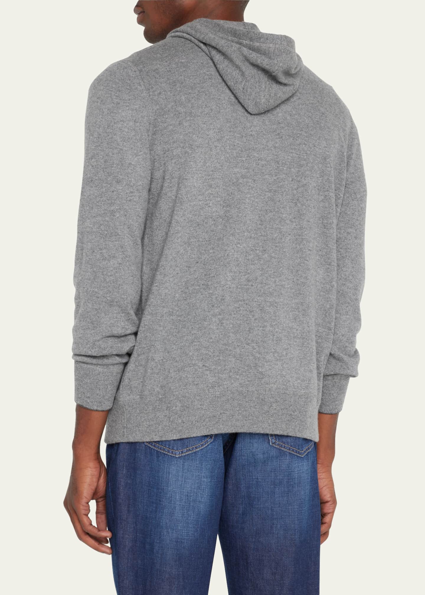 Brunello Cucinelli Men's Cashmere Full-Zip Hoodie - Bergdorf Goodman