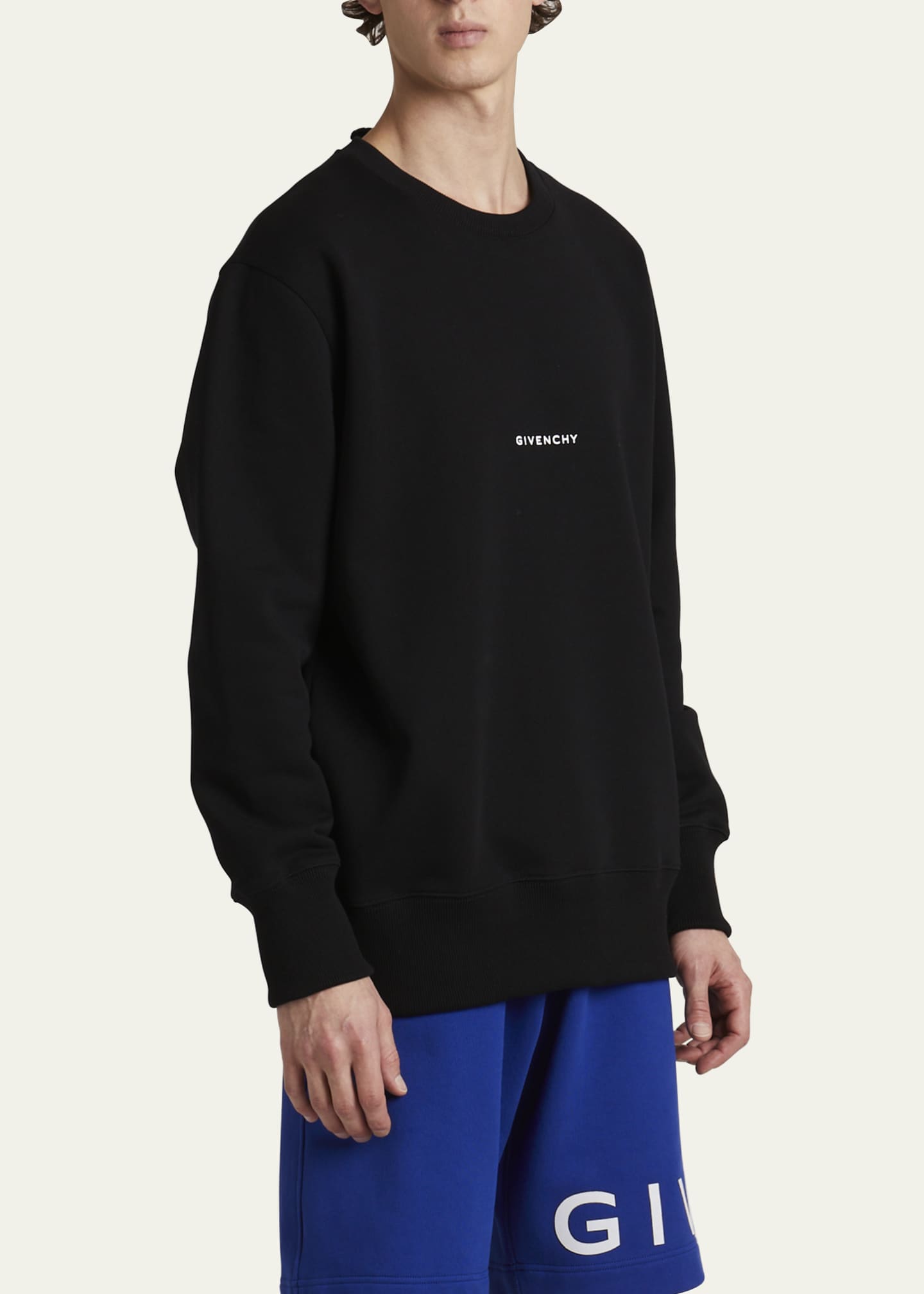 Givenchy Men's Basic Logo Crew T-Shirt - Bergdorf Goodman