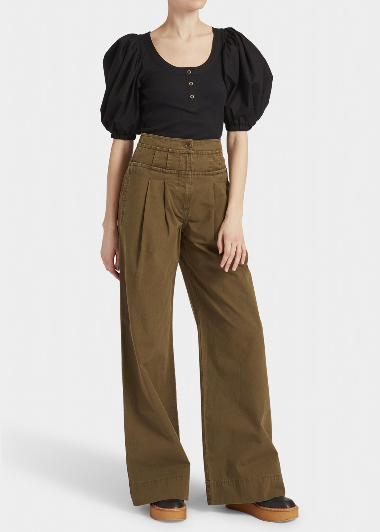 Betsey Johnson Wide Leg Pants Sales, 44 