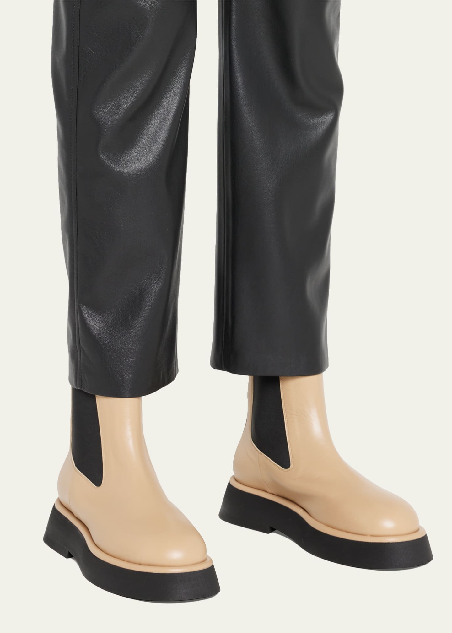 Wandler Rosa Lambskin Chelsea Boots Bergdorf Goodman