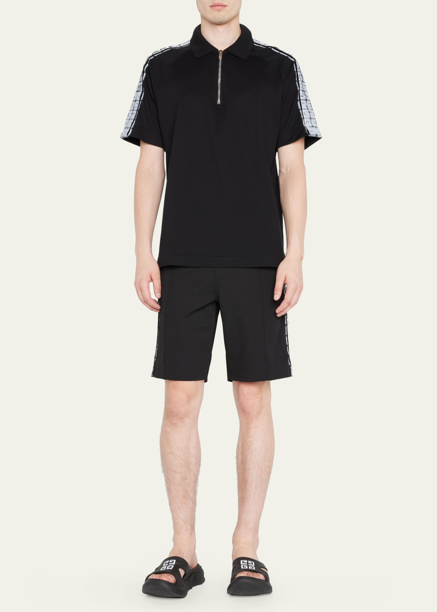 Givenchy Men's Rubber Slide Black