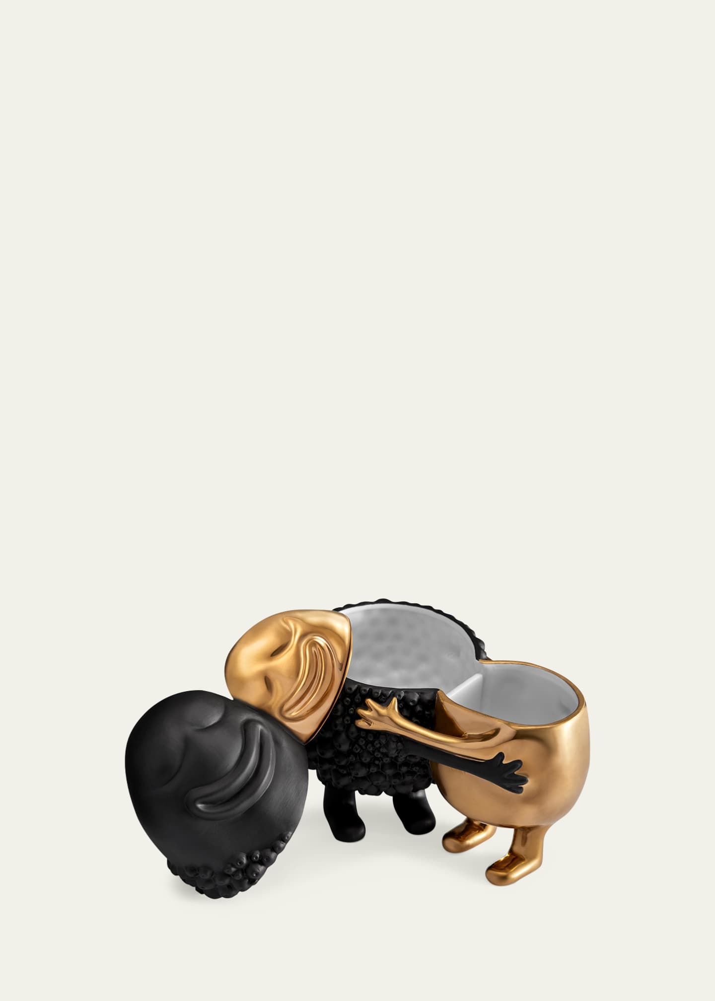 L'Objet Haas Huggers Box, Black/Gold Image 3 of 3