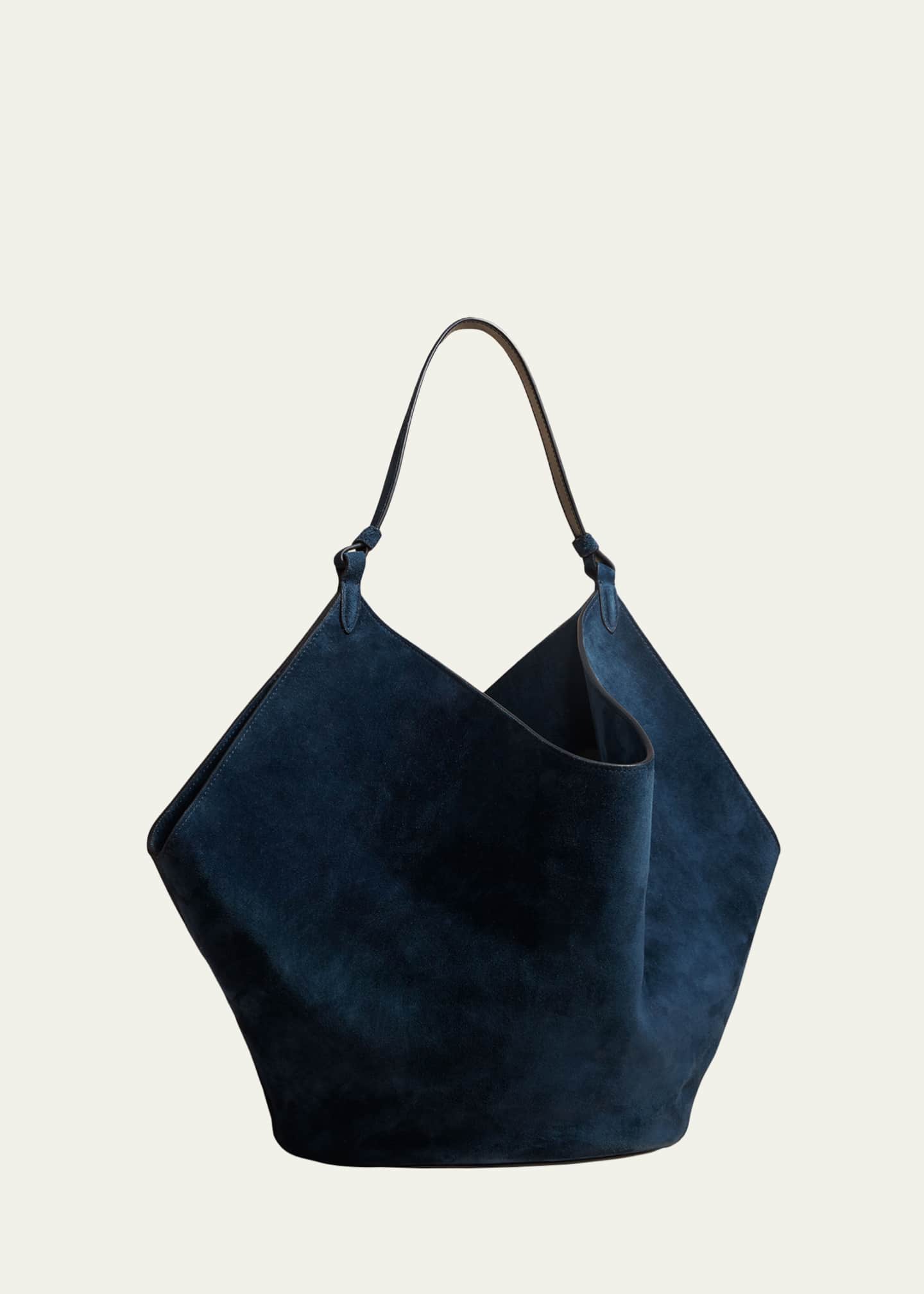 Blue suede hobo best sale bag