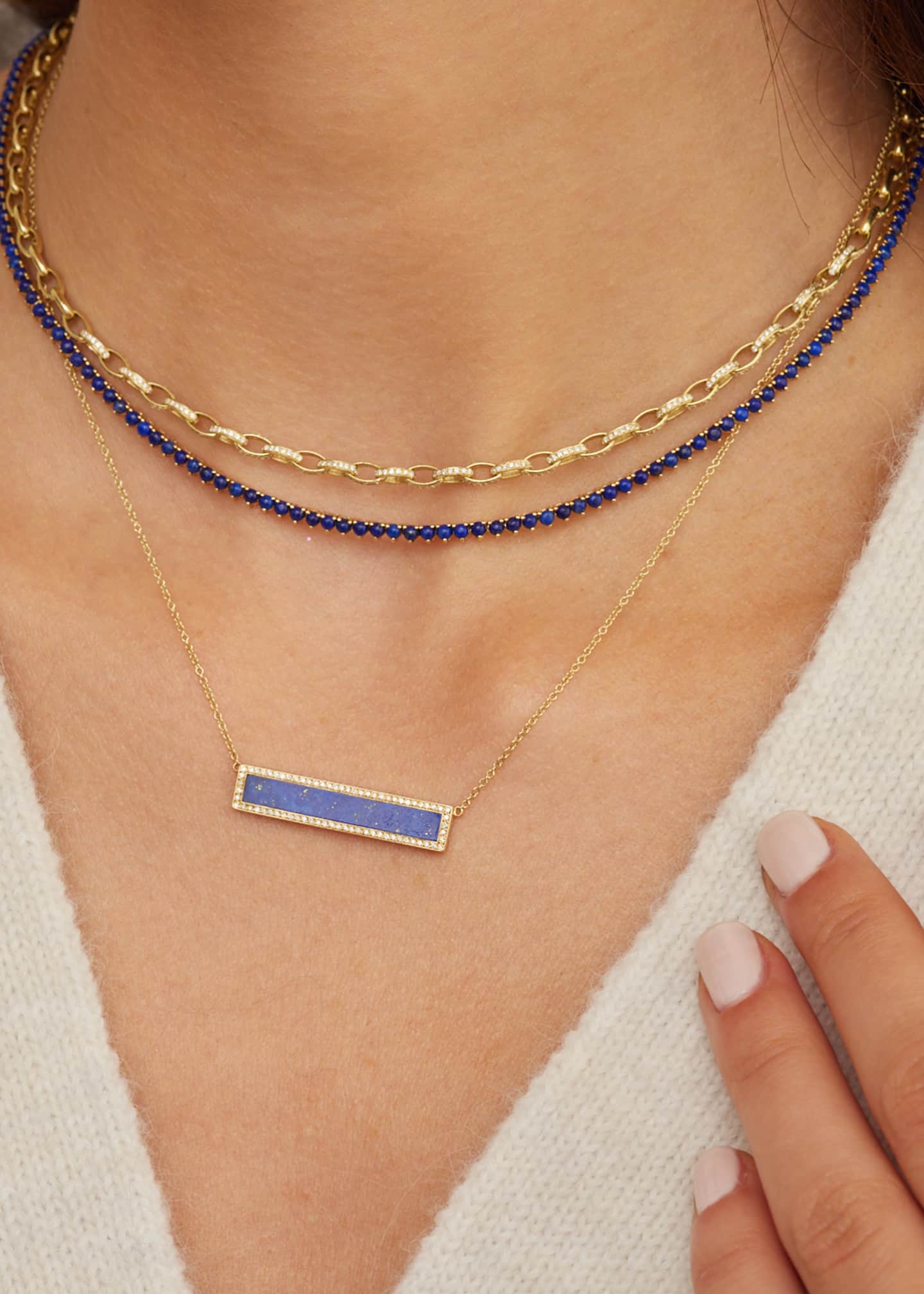 Jennifer meyer tennis necklace on sale