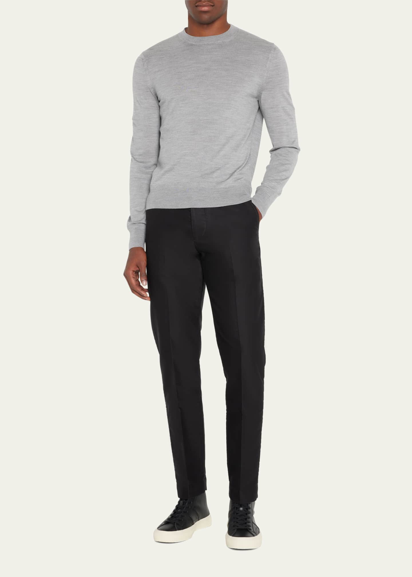 TOM FORD Men's Straight-Leg Chino Pants - Bergdorf Goodman