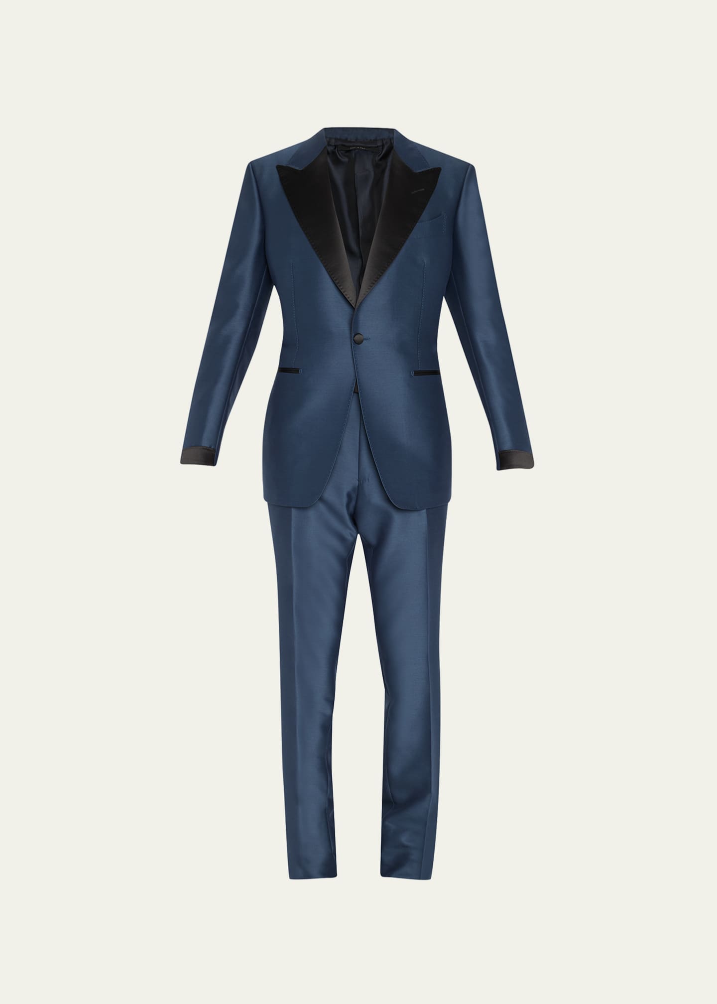 TOM FORD Men's Shelton Tuxedo with Contrast Trim - Bergdorf Goodman