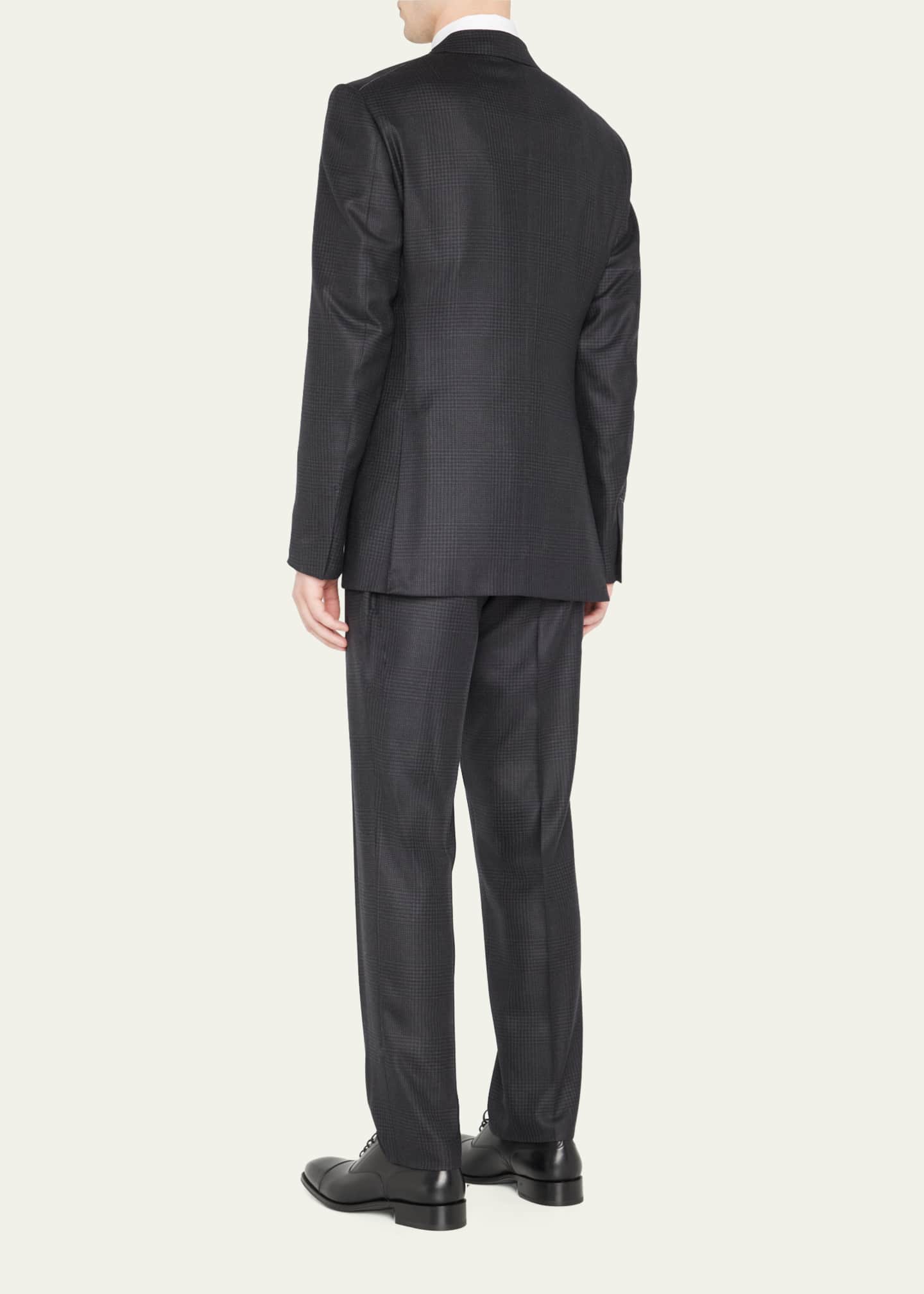 TOM FORD Men's 3-Piece Prince of Wales Suit - Bergdorf Goodman