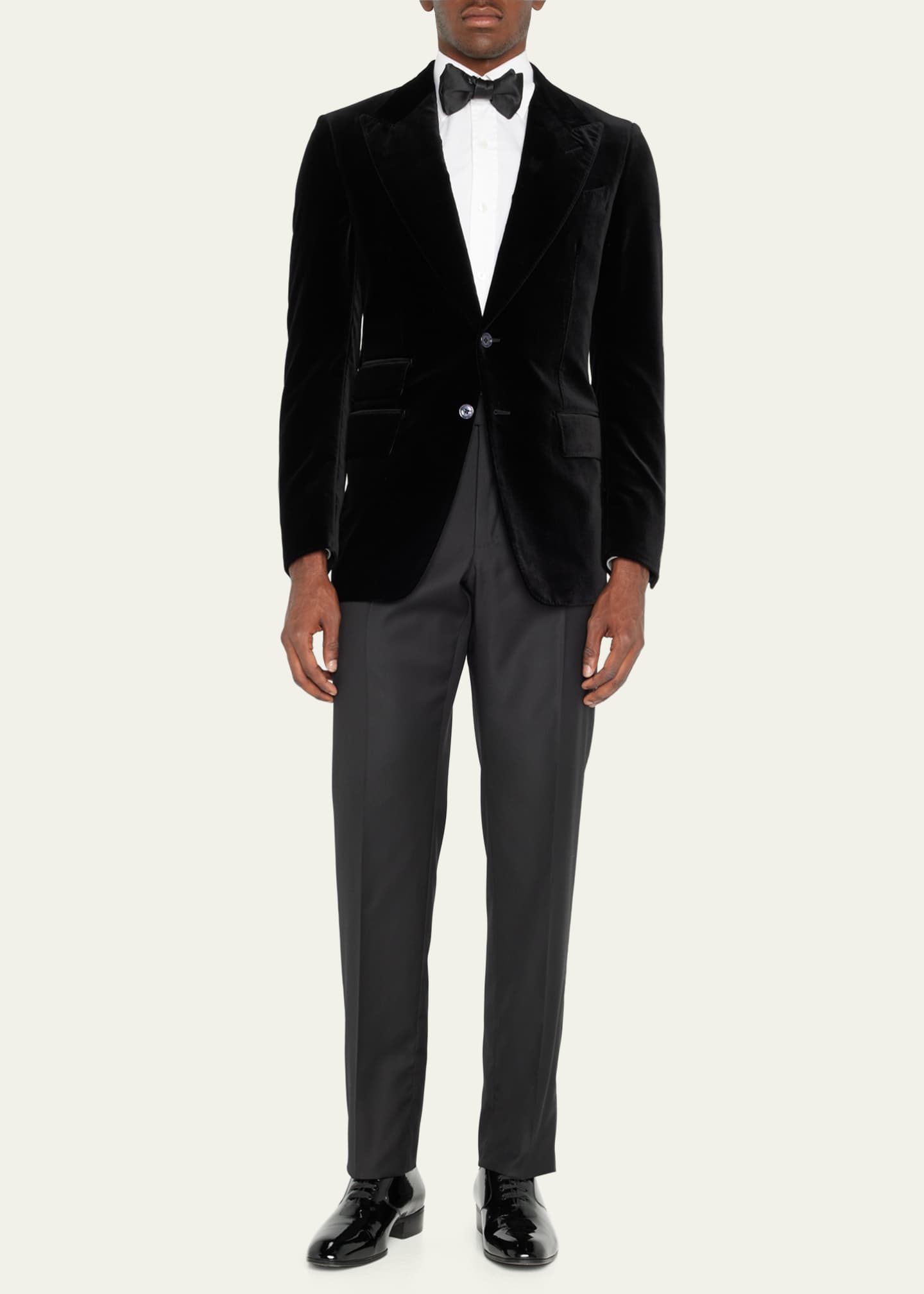 TOM FORD Men's Compact Velvet Dinner Jacket Bergdorf Goodman