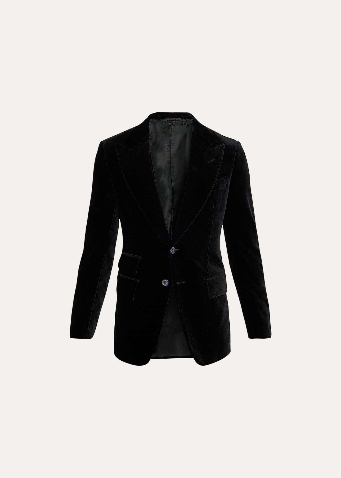 TOM FORD Men's Compact Velvet Dinner Jacket Bergdorf Goodman