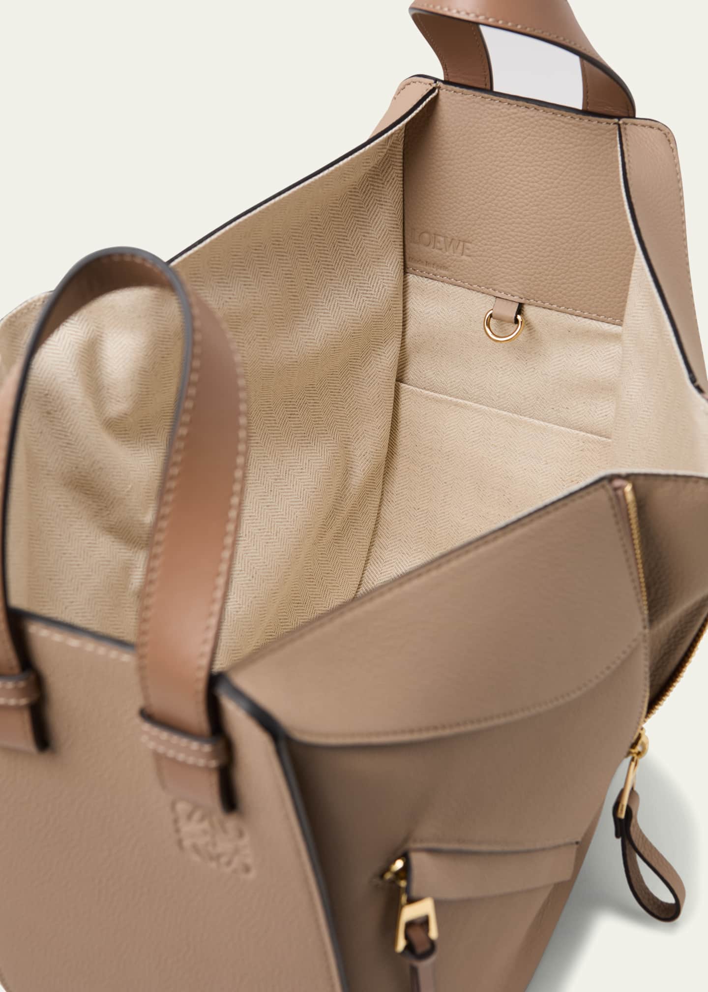 Loewe Hammock Small Leather Convertible Crossbody Bag - Bergdorf Goodman